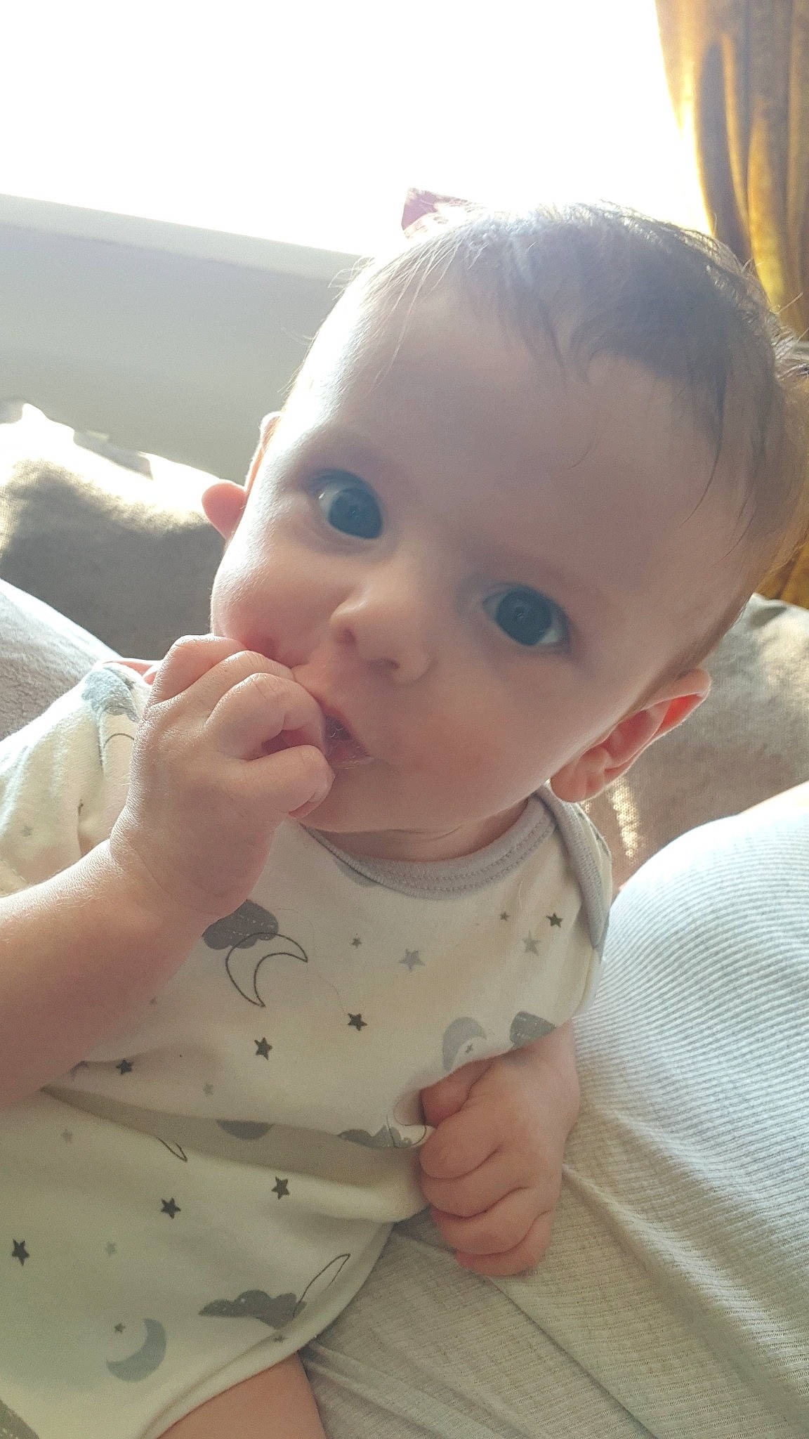 Elijah Reuben Craig joined the competition — help win amazing prizes! baby, baby_toddler_clothing, cheek, child, chin, collar, dress, finger, gesture, happy, iris, lip, mouth, nail, neck, nose, person, skin, sleeve, thumb