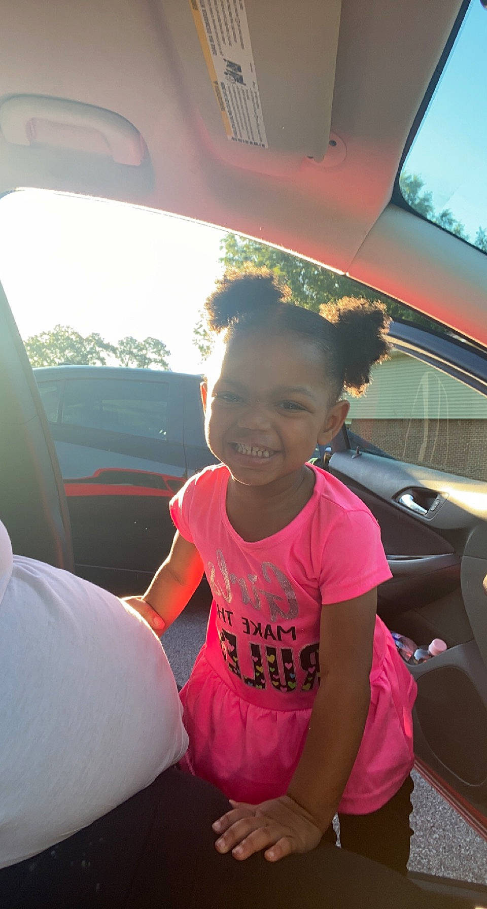 Zaliyah is registered to the contest to win money with this photo: auto_part, automotive_design, automotive_exterior, automotive_lighting, car, car_seat, car_seat_cover, cool, head_restraint, joy, leisure, motor_vehicle, person, seat_belt, smile, steering_part, steering_wheel, tints_and_shades, vehicle, vehicle_door