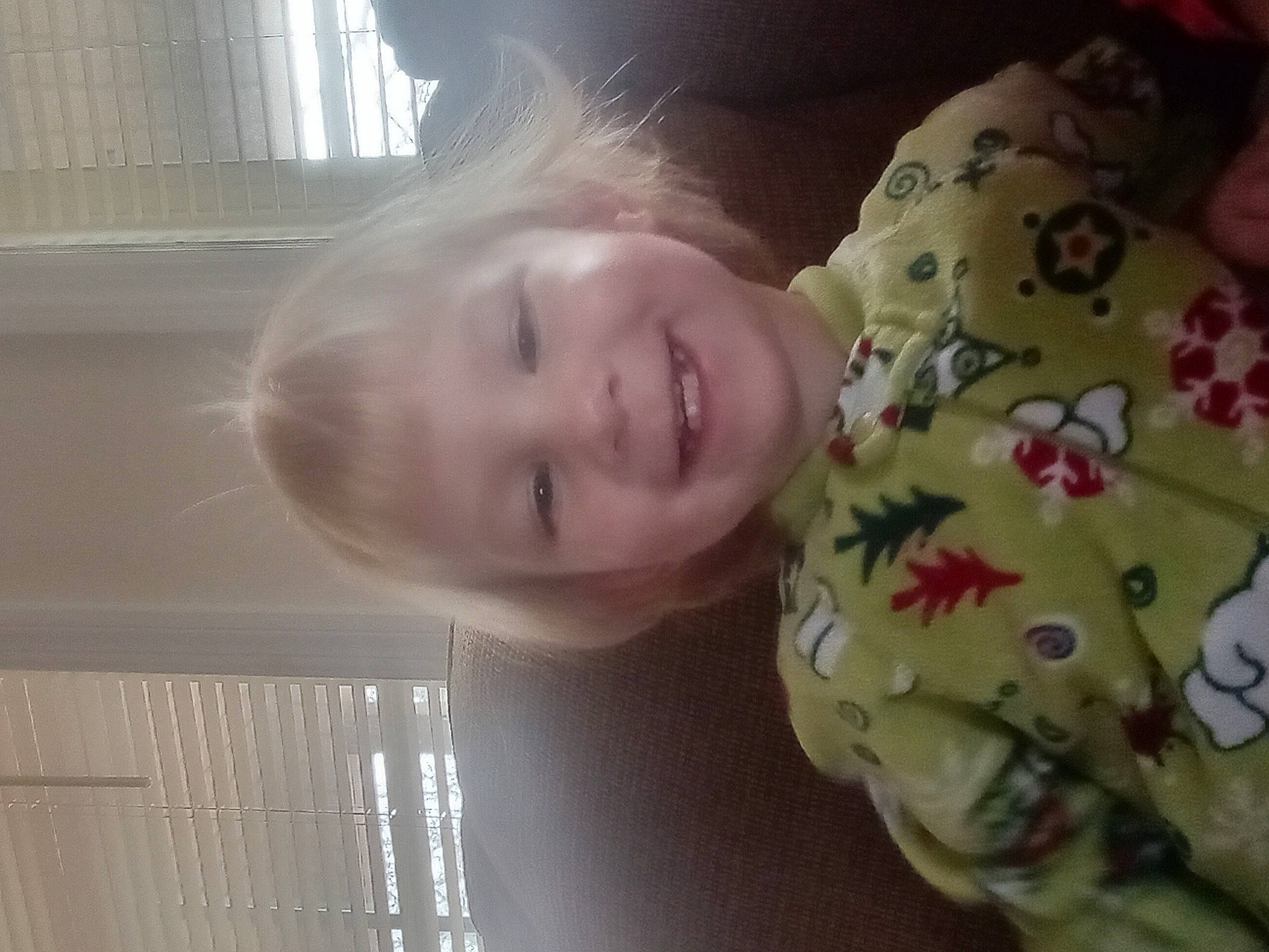 Tinsley is registered to the contest to win money with this photo: baby, cheek, child, comfort, eyebrow, fun, happy, head, human_body, iris, joy, laugh, lip, mouth, nose, person, room, skin, smile, toddler