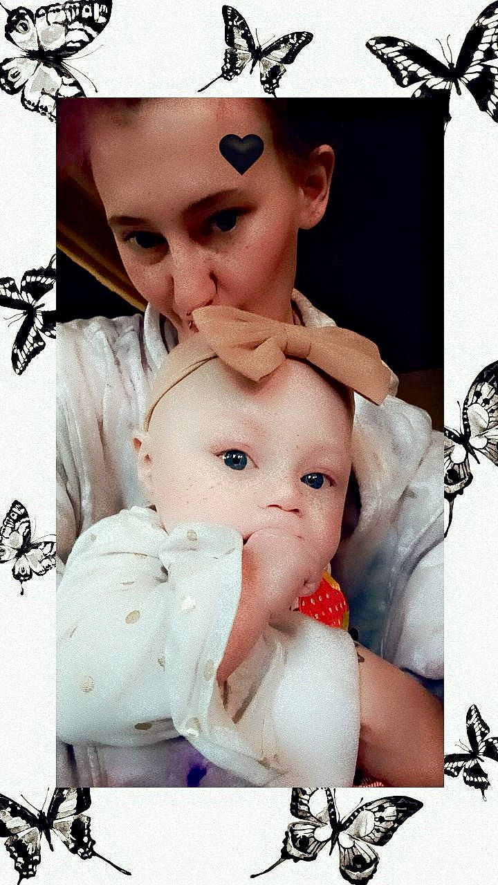 Elana joined the competition — help win amazing prizes! baby, beauty, cheek, child, eye, eyebrow, eyelash, flash_photography, font, gesture, hairstyle, happy, head, insect, lip, nose, person, photo_caption, photograph, skin