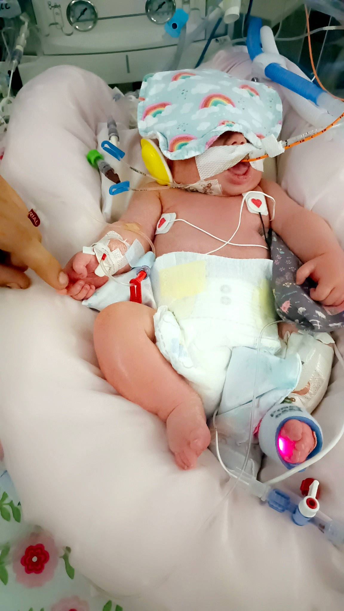 Elana Annmarie joined the competition — help win amazing prizes! abdomen, baby, baby_products, baby_safety, baby_toddler_clothing, chest, child, comfort, diaper, event, flesh, pattern, person, personal_protective_equipment, pink, plastic, room, thigh, toddler, white