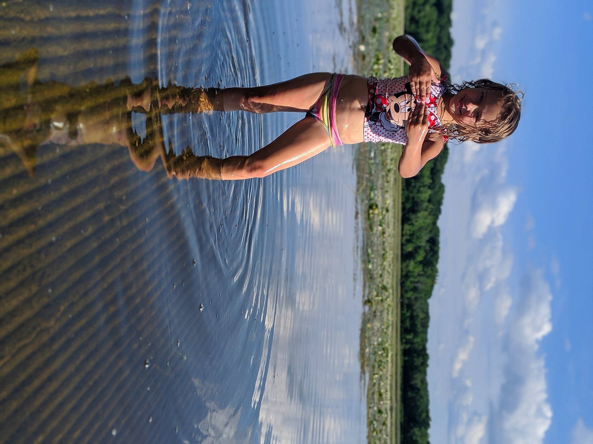 Annamarie joined the competition — help win amazing prizes! fun, happy, joy, leisure, person, photography, reflection, sky, smile, tree, water