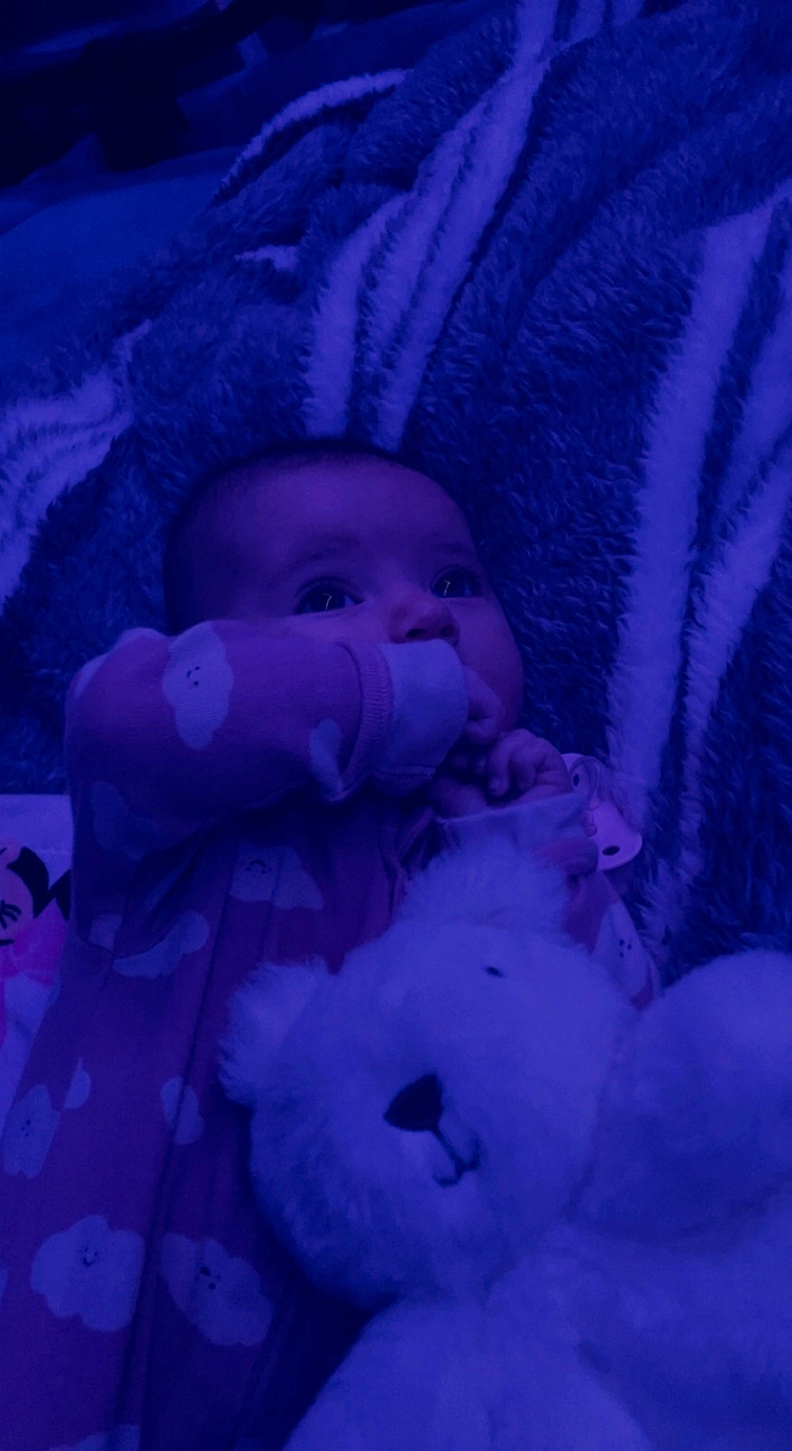 Evelynn joined the competition — help win amazing prizes! azure, baby, baby_toddler_clothing, cheek, child, cloud, comfort, darkness, electric_blue, event, eye, freezing, fun, head, magenta, night, person, purple, toddler, violet