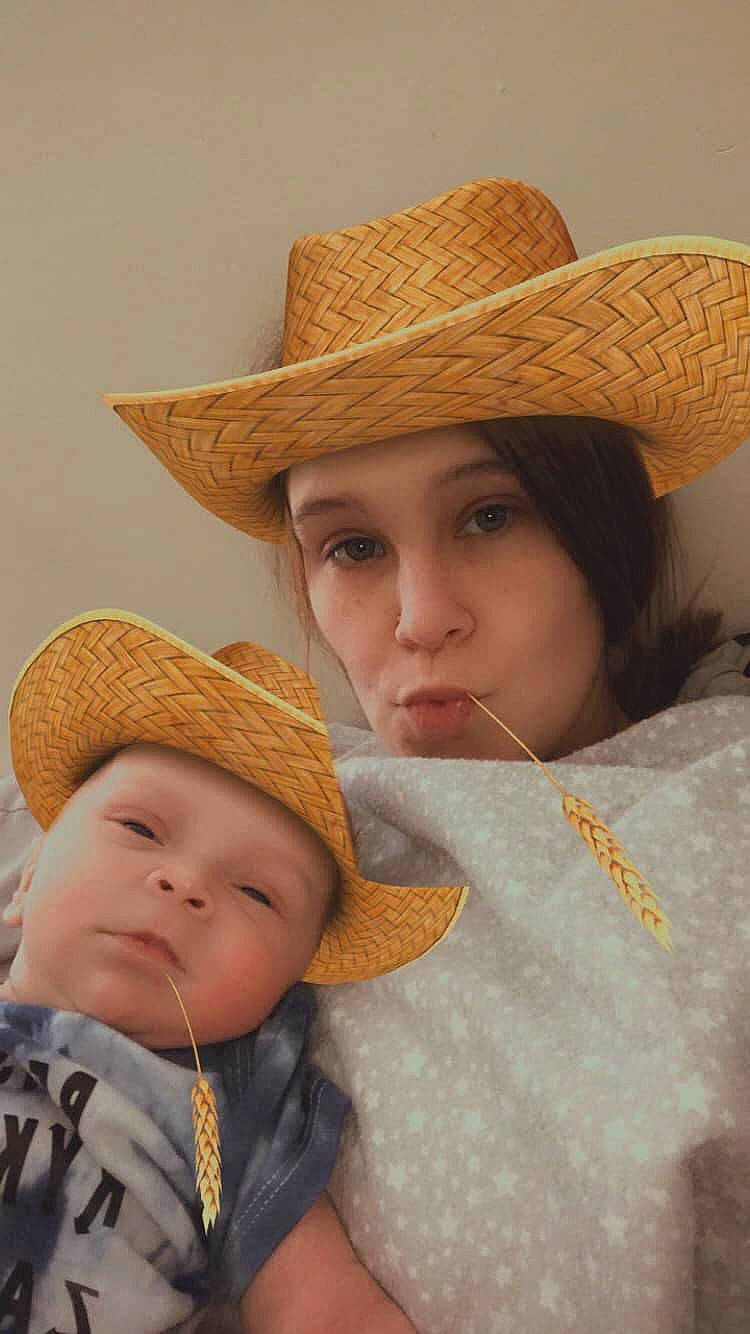 Benson is registered to the contest to win money with this photo: baby, beauty, cap, chin, eye, eyelash, face, facial_expression, fun, happy, hat, headgear, headwear, human, lip, organ, people, person, photograph, skin
