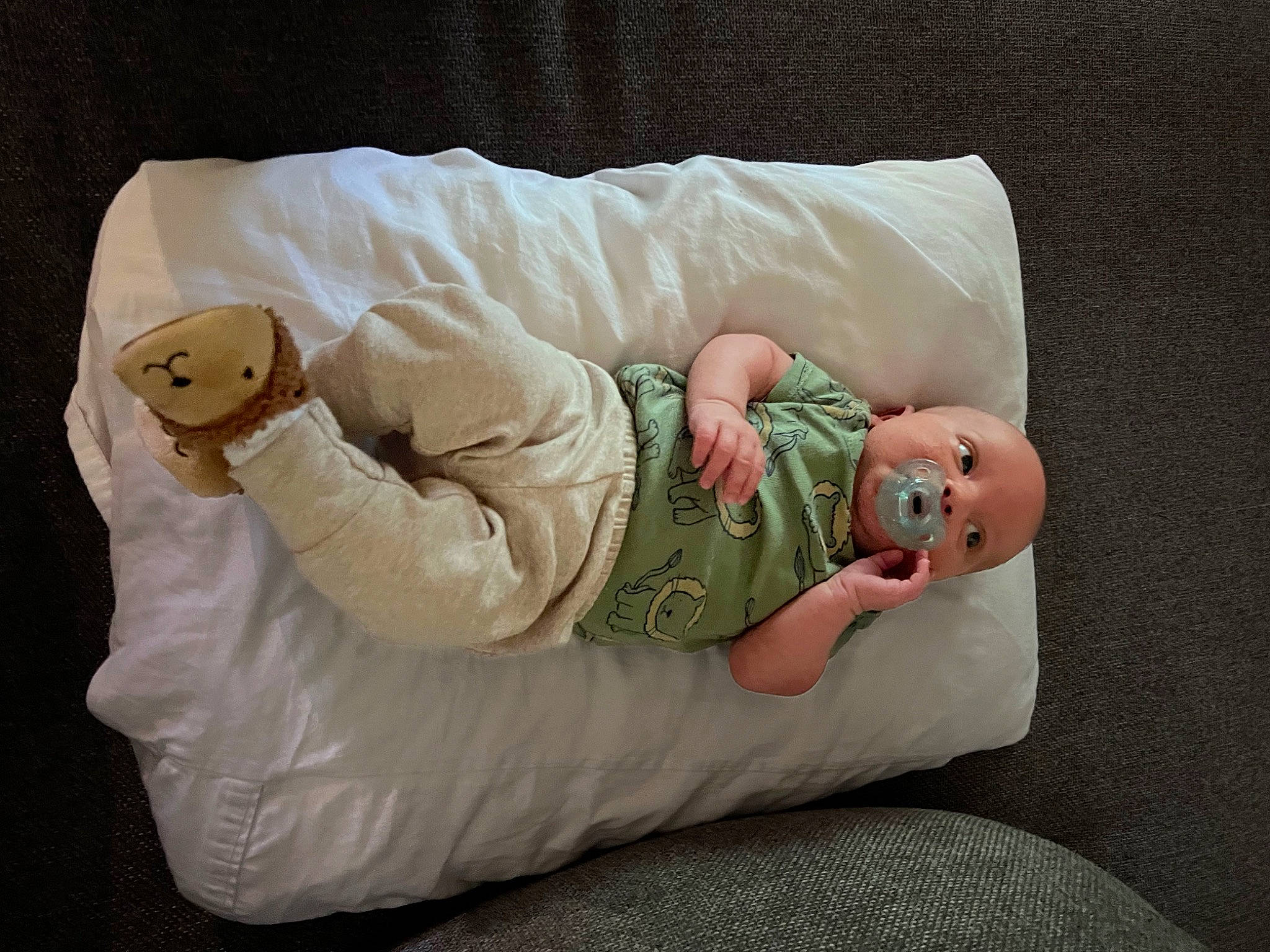 Leonardo joined the competition — help win amazing prizes! baby, baby_products, baby_safety, baby_sleeping, baby_toddler_clothing, bedding, bedtime, child, comfort, face, hand, head, human_body, leg, linens, person, room, sitting, skin, sleeve