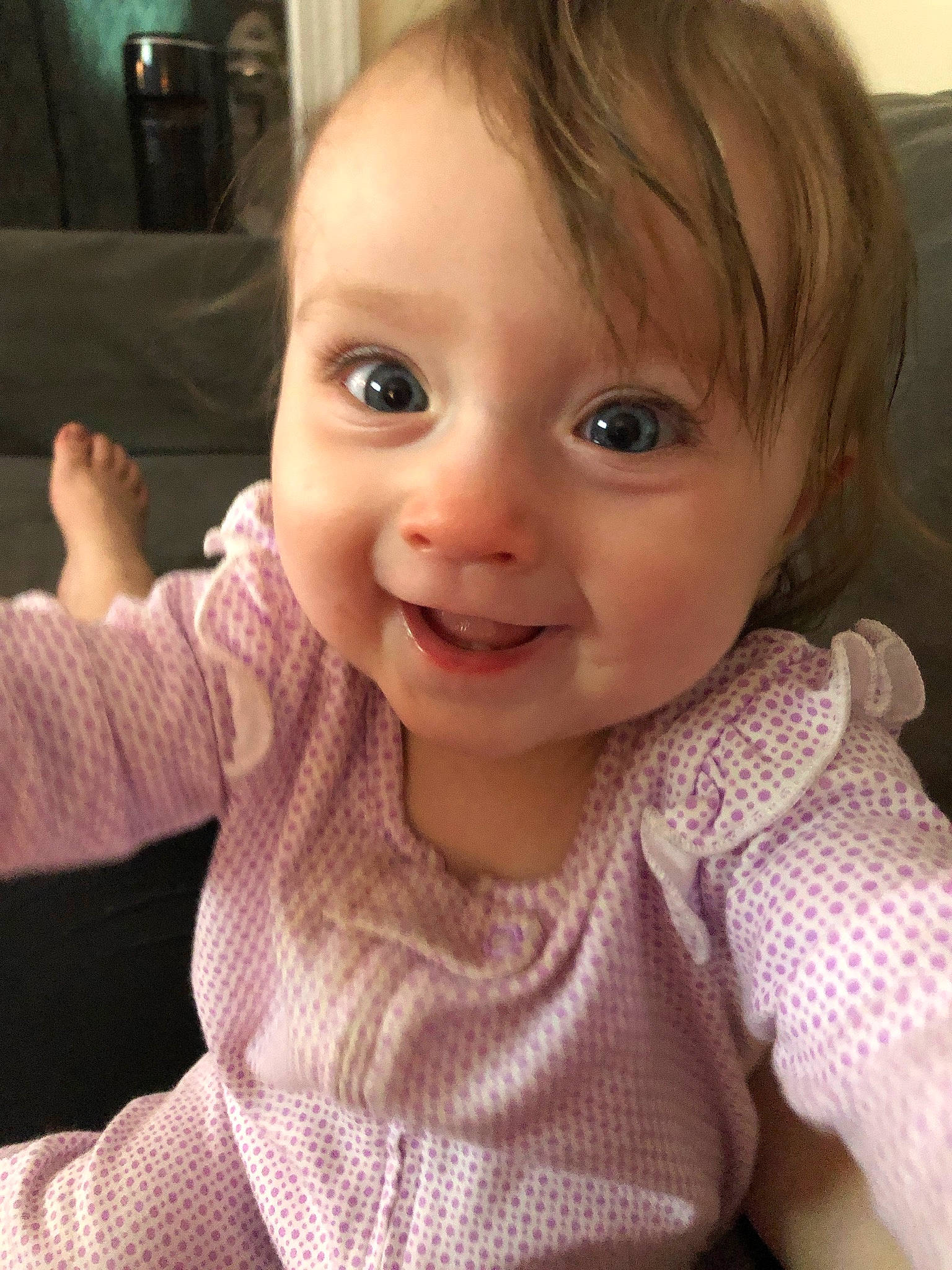 Melani joined the competition — help win amazing prizes! baby, beauty, brown_hair, cheek, child, chin, eye, eyebrow, face, facial_expression, forehead, hair, head, iris, joy, lip, mouth, nose, person, skin