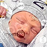 Zayne joined the competition — help win amazing prizes! newborn, baby, sleeping, portrait, face, closed_eyes, gray_cap, swaddled, blanket, infant, peaceful, indoors, close_up, soft_lighting, pale_skin, baby_clothing, head, resting, photography, watermark