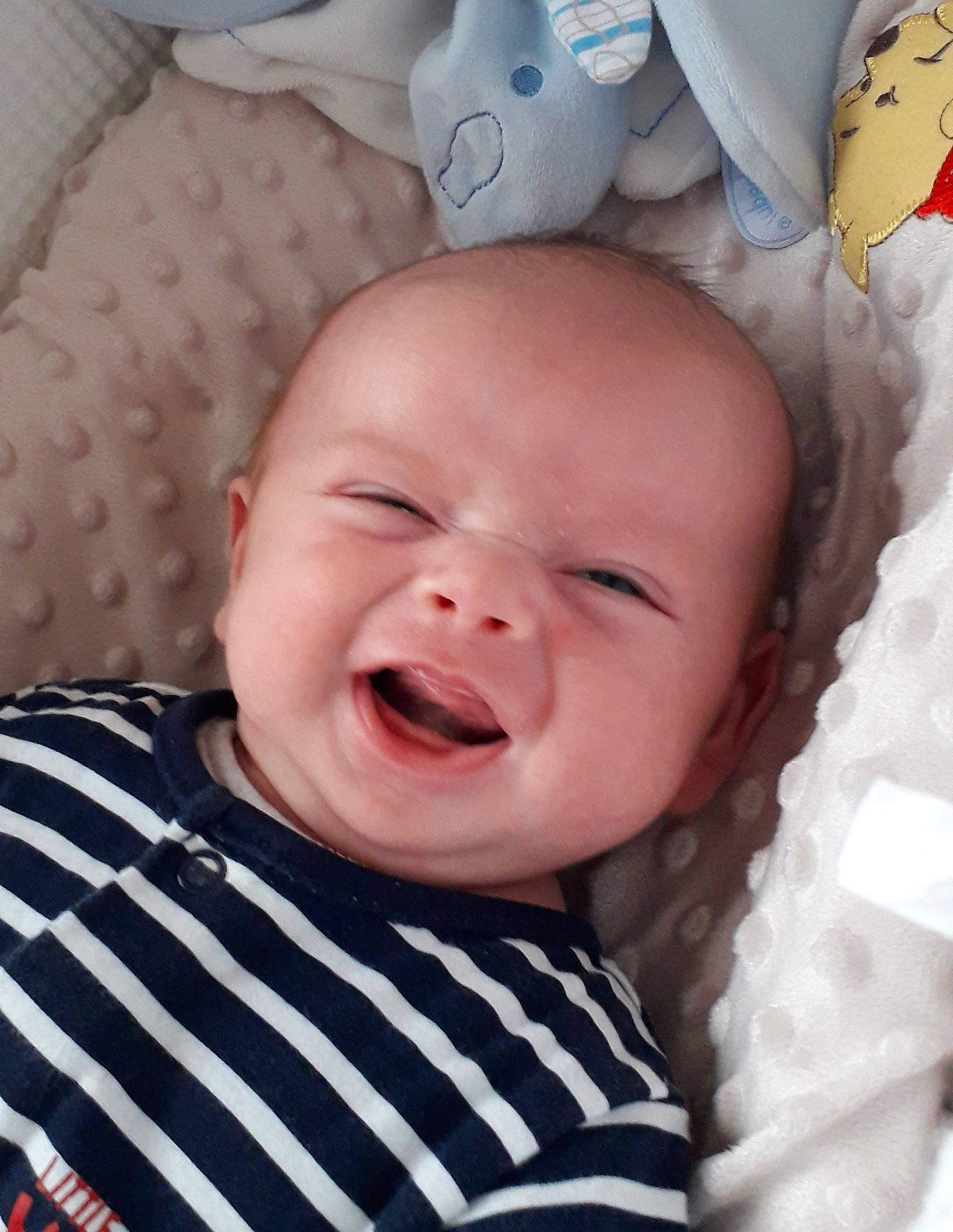 Markus joined the competition — help win amazing prizes! baby, baby_making_funny_faces, bedtime, cheek, child, ear, eye, face, facial_expression, happy, head, laugh, lip, mouth, nose, organ, person, skin, smile, toddler
