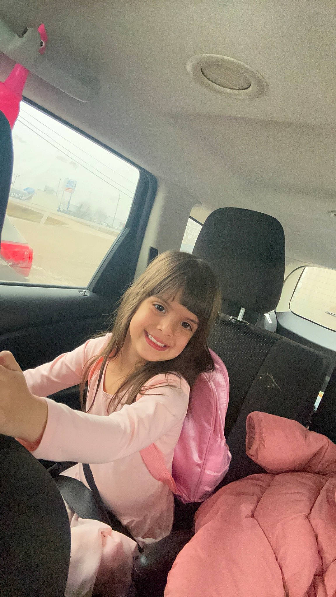 Carina joined the competition — help win amazing prizes! auto_part, automotive_design, automotive_exterior, car, car_seat, car_seat_cover, comfort, finger, head_restraint, joy, leg, mode_of_transport, motor_vehicle, person, personal_luxury_car, smile, steering_part, steering_wheel, thumb, vehicle