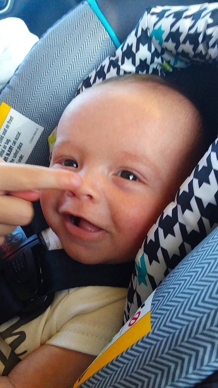 Brenton joined the competition — help win amazing prizes! baby, cheek, child, eye, face, forehead, head, lip, nose, person, selfie, skin, smile, toddler