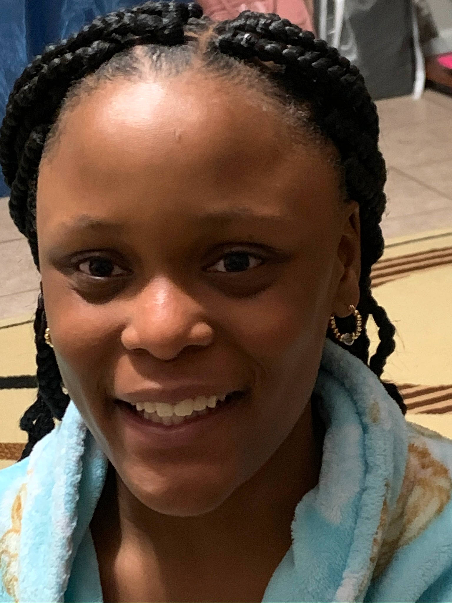 Kennidee is registered to the contest to win money with this photo: cheek, chin, cornrows, ear, eyebrow, eyelash, facial_expression, fashion, forehead, hair, hairstyle, head, human, jheri_curl, joy, lip, neck, nose, organ, person