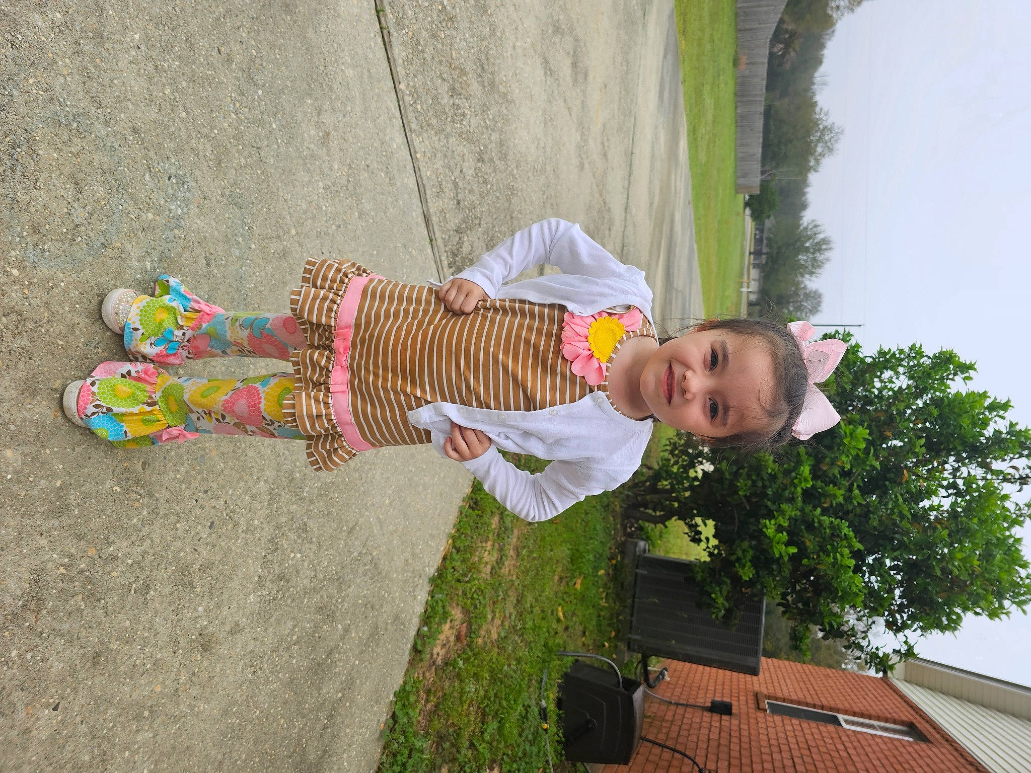 Violet joined the competition — help win amazing prizes! baby, baby_toddler_clothing, child, foot, fun, grass, happy, human_leg, joy, leisure, pattern, people_in_nature, person, plant, sitting, sky, smile, toddler, tree, vacation