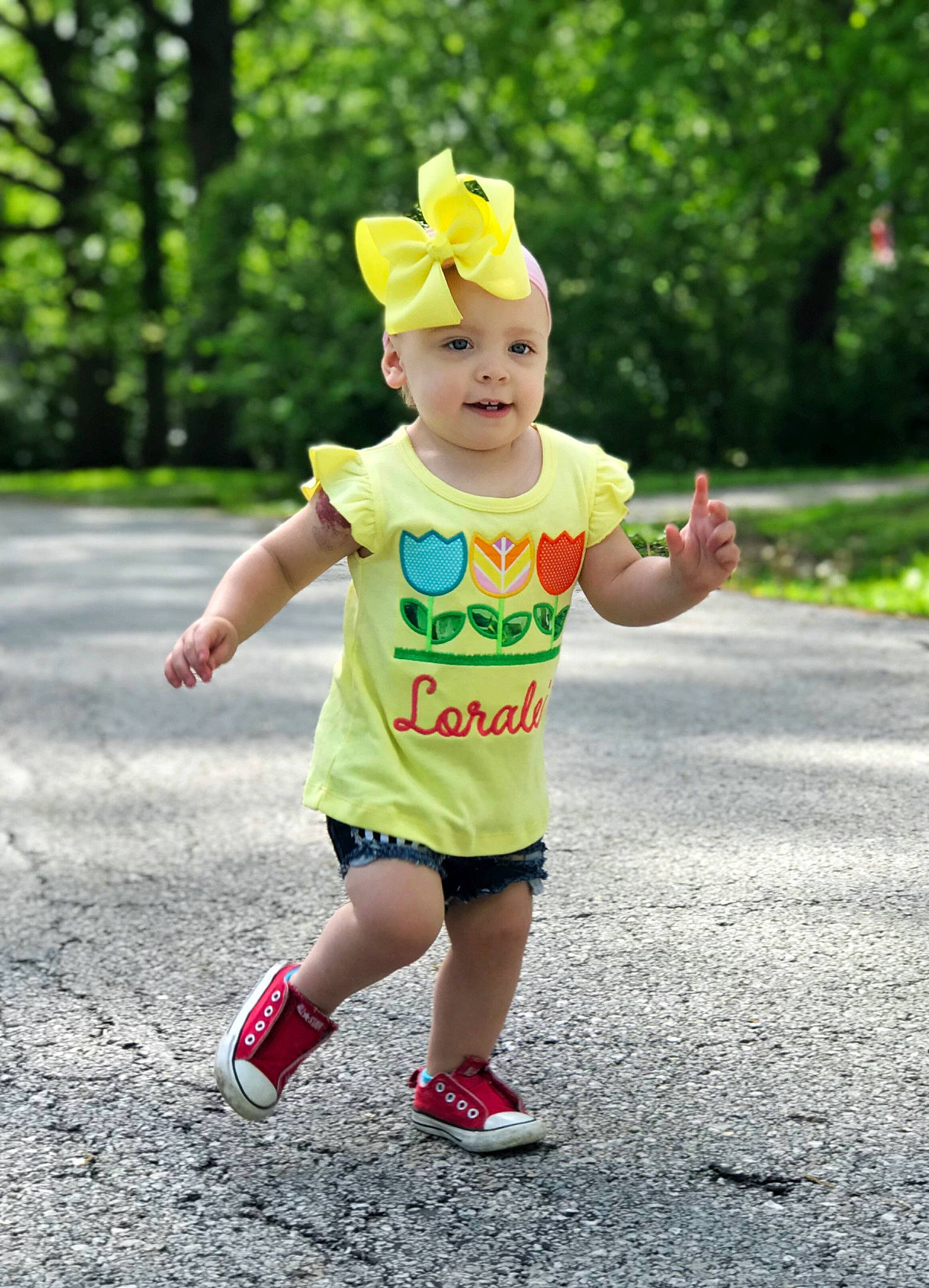 Loralei joined the competition — help win amazing prizes! baby, child, endurance_sports, exercise, fun, jogging, long_distance_running, marathon, outerwear, people, person, plant, play, recreation, running, shorts, summer, toddler, vacation, walking