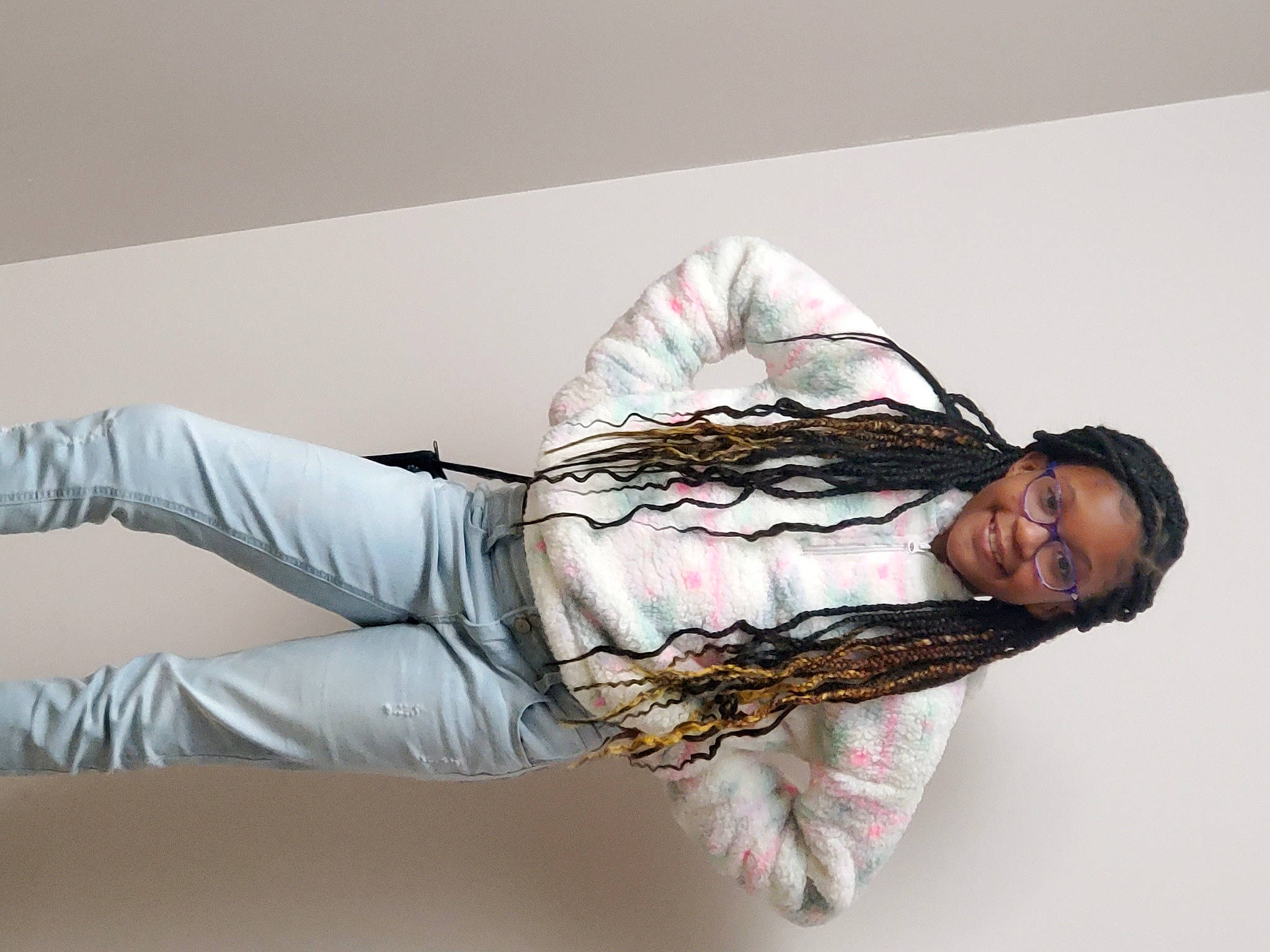 London joined the competition — help win amazing prizes! arm, art, black_hair, elbow, eyelash, eyewear, fashion_accessory, fashion_design, flash_photography, gesture, happy, headgear, headpiece, human_body, human_leg, joy, long_hair, outerwear, person, sleeve