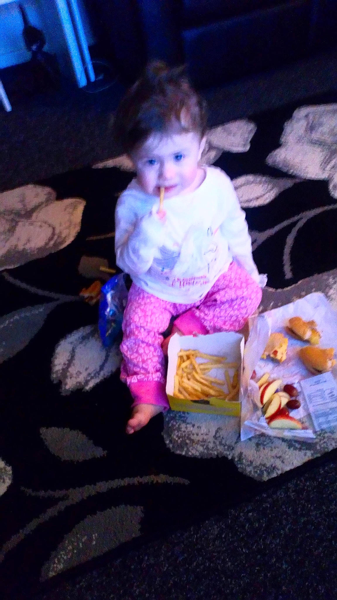 Amelia joined the competition — help win amazing prizes! child, fun, infant, person, play, product, purple, toddler