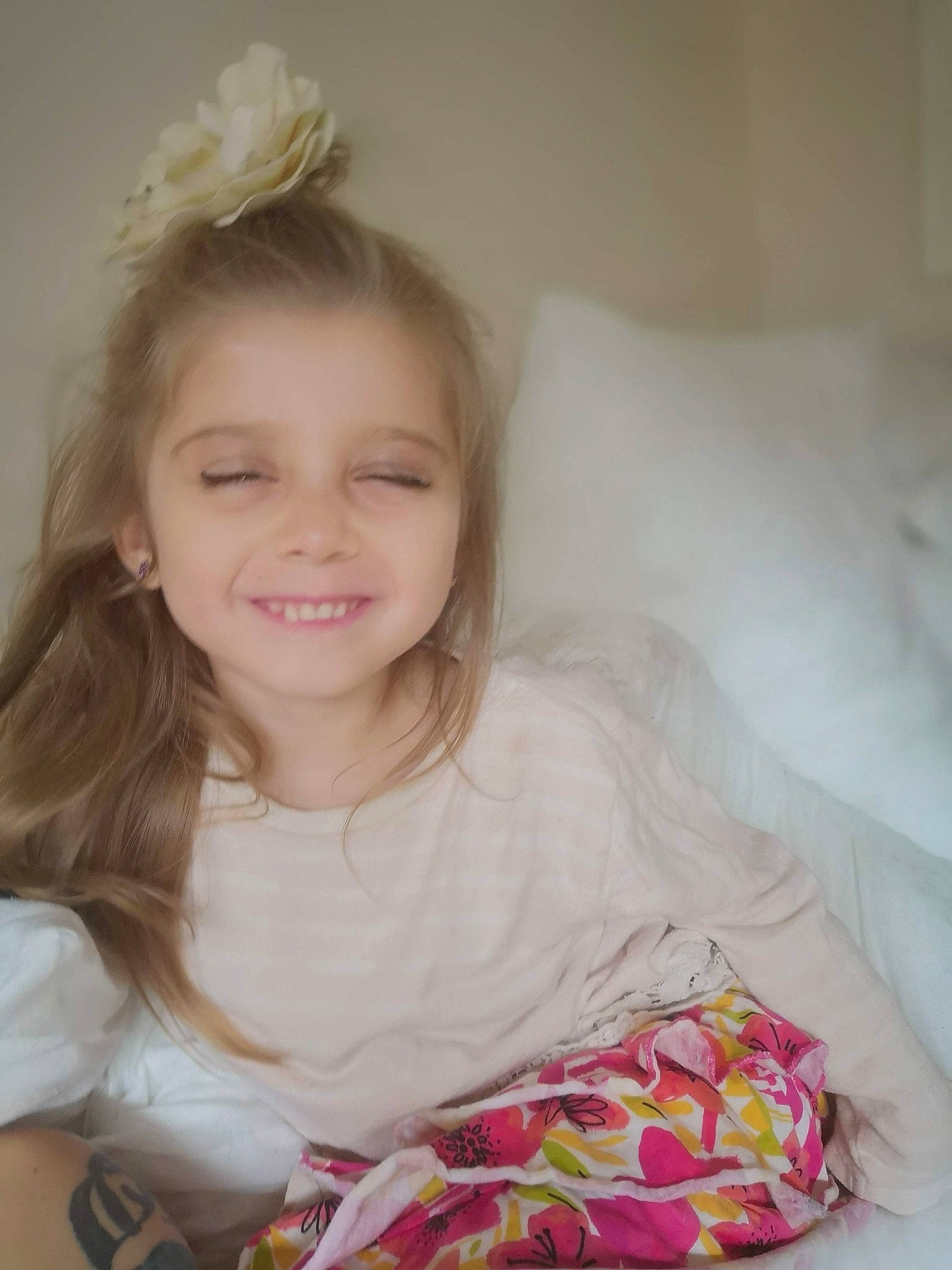 Alexis joined the competition — help win amazing prizes! baby, beauty, blond, brown_hair, child, daughter, dress, face, facial_expression, fun, hair, hairstyle, head, joy, long_hair, people, person, pink, skin, smile