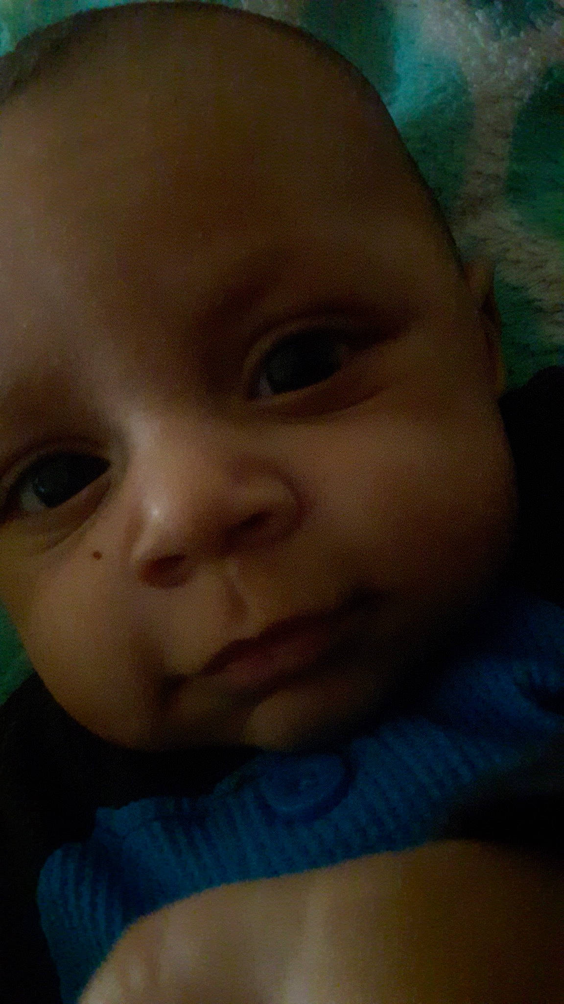 Axl is registered to the contest to win money with this photo: baby, beauty, blue, cheek, child, chin, close_up, eye, eyebrow, face, facial_expression, forehead, head, iris, lip, mouth, nose, organ, person, skin