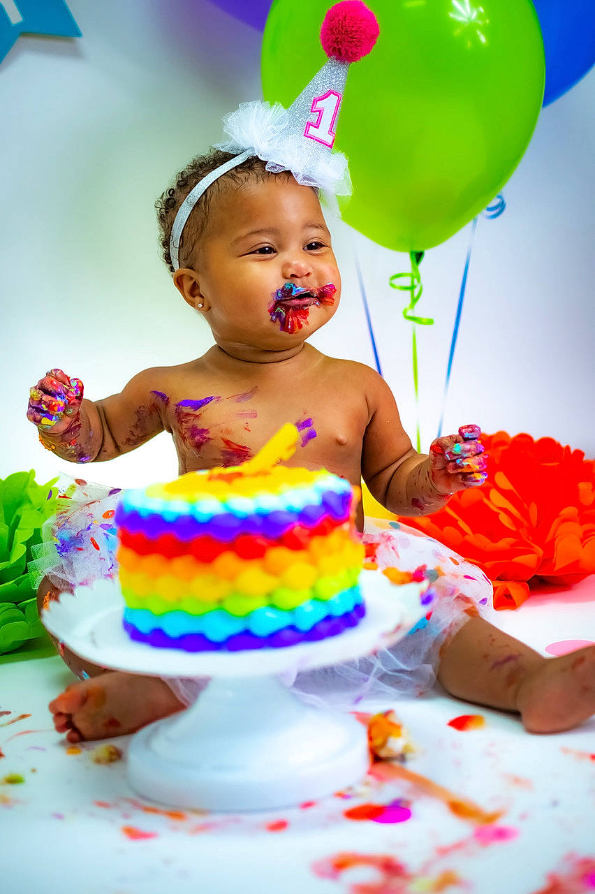 Deniyla is registered to the contest to win money with this photo: baby_playing_with_toys, baked_goods, birthday, birthday_cake, birthday_party, buttercream, cake, cake_decorating, child, dessert, event, food, fun, happy, icing, party, party_hat, party_supply, person, sweetness