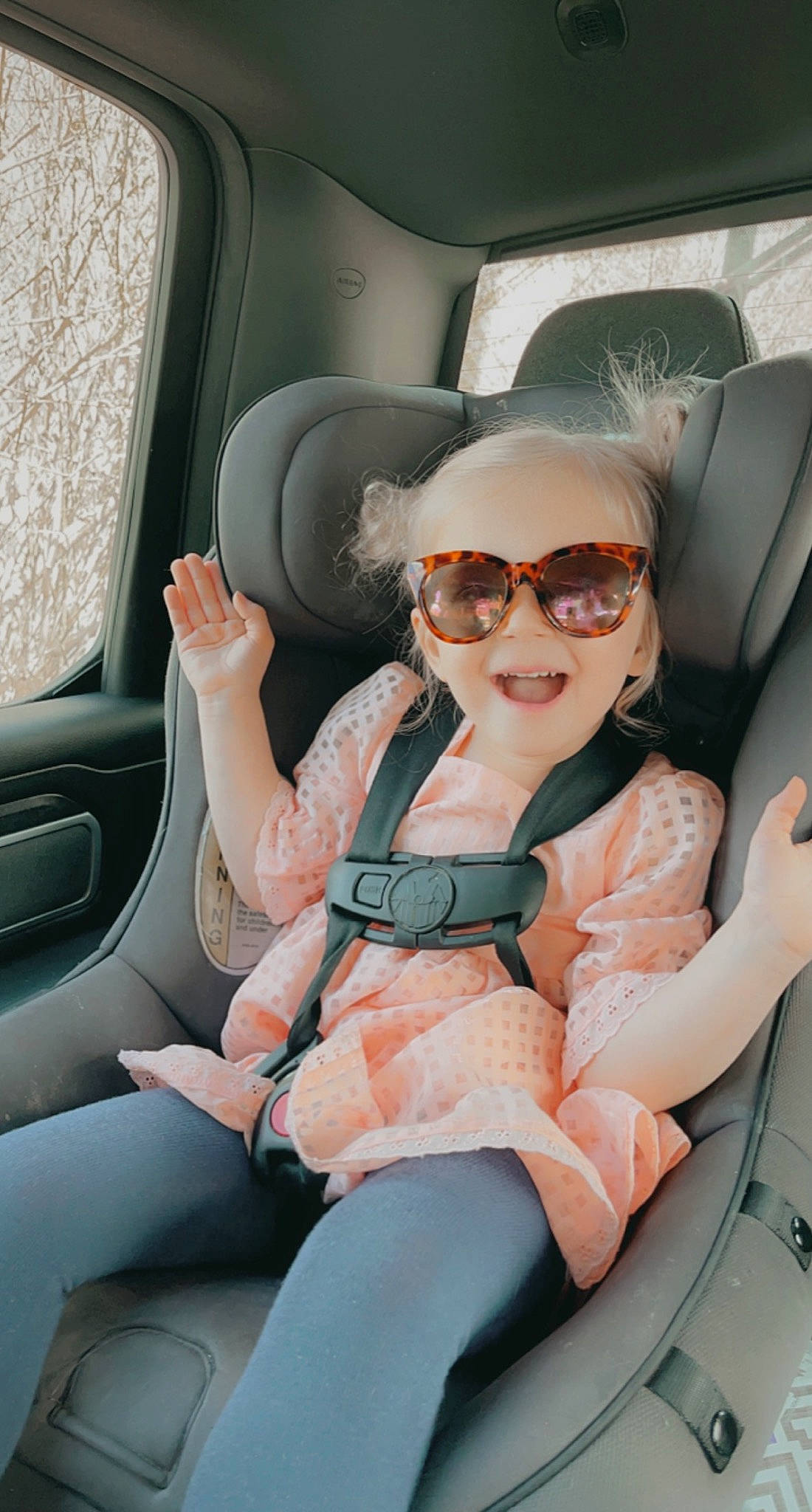 Autumn joined the competition — help win amazing prizes! auto_part, automotive_design, automotive_exterior, car, car_seat, car_seat_cover, comfort, eyewear, family_car, glasses, head_restraint, mid_size_car, motor_vehicle, person, personal_luxury_car, seat_belt, smile, steering_wheel, vehicle, vehicle_door
