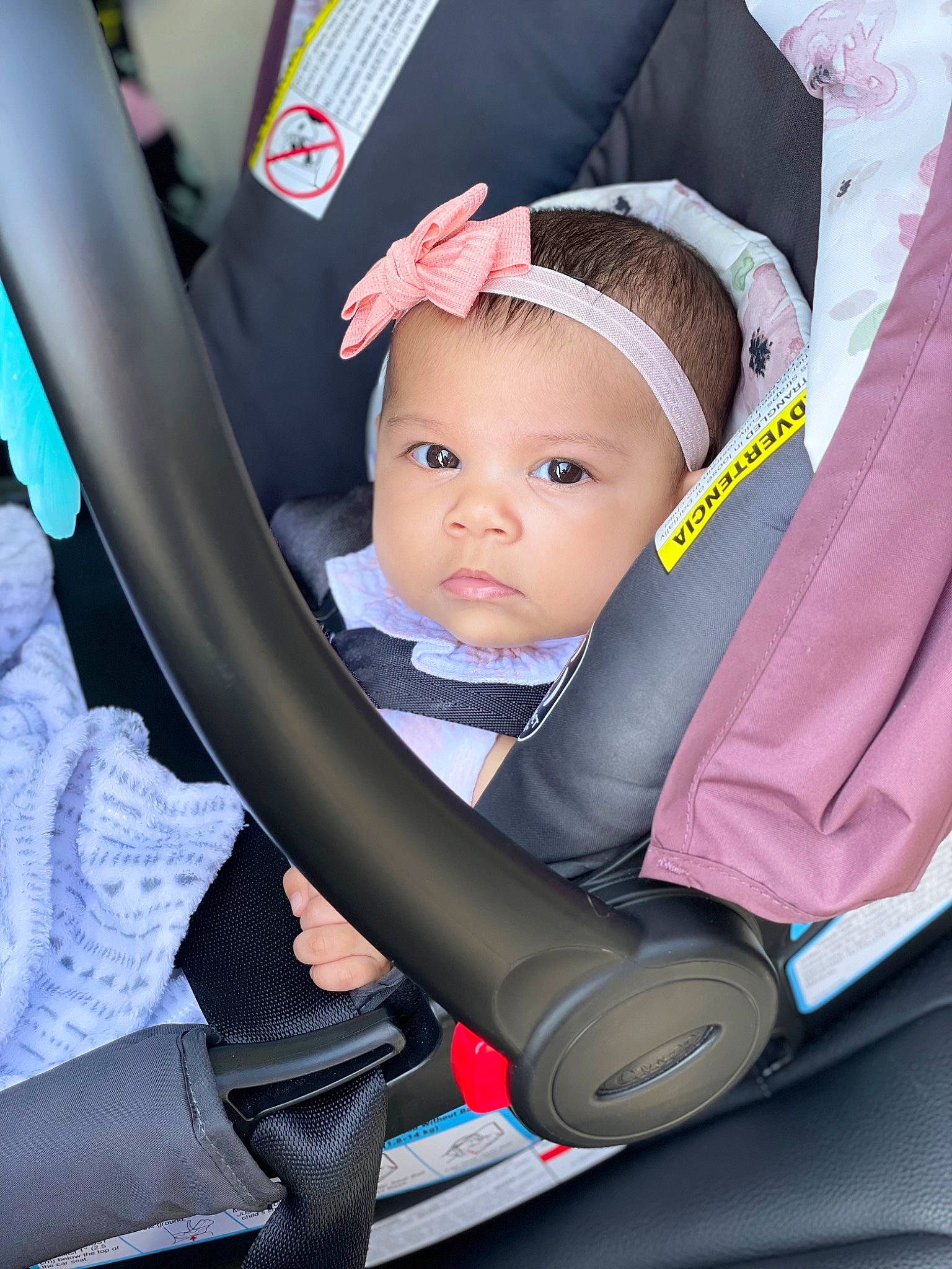 Ariah is registered to the contest to win money with this photo: auto_part, automotive_design, automotive_exterior, baby, baby_carriage, baby_products, car, car_seat, car_seat_cover, child, comfort, family_car, hat, head_restraint, motor_vehicle, person, product, seat_belt, steering_wheel, toddler