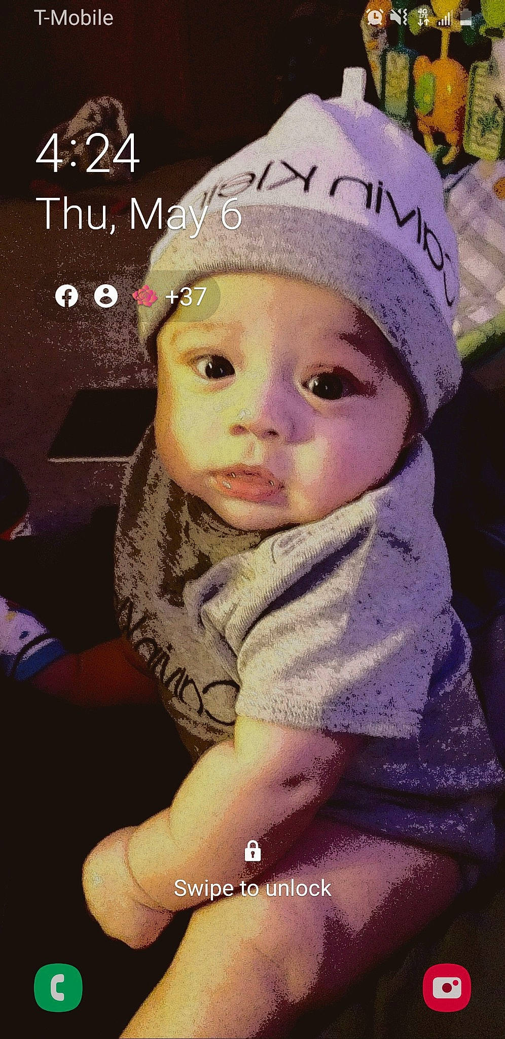 Achilles joined the competition — help win amazing prizes! baby, baby_toddler_clothing, cap, cheek, cool, costume_hat, eyebrow, eyelash, flash_photography, fun, happy, headgear, headpiece, headwear, knit_cap, lip, person, pink, purple, sleeve