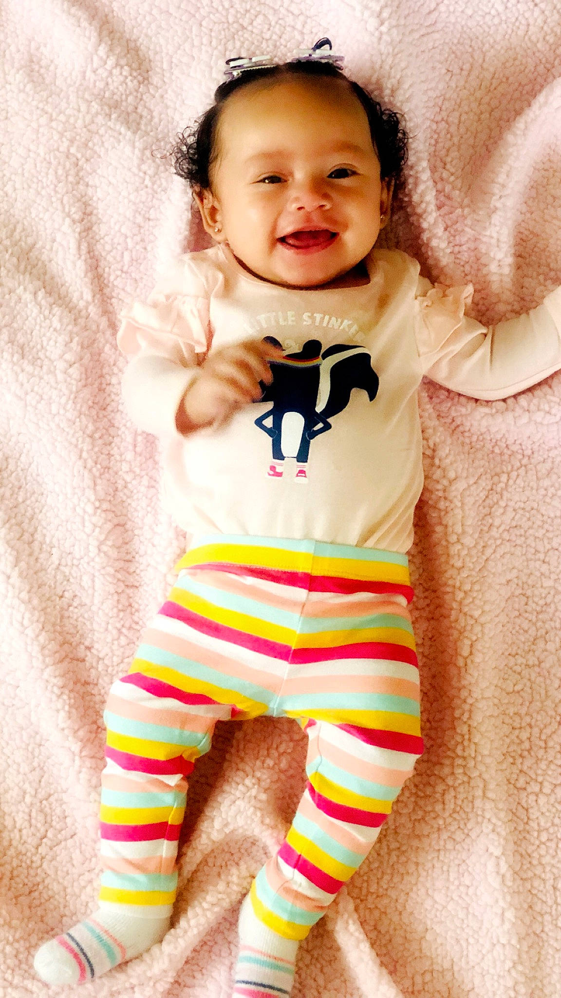 Keziah joined the competition — help win amazing prizes! baby, baby_products, baby_toddler_clothing, beauty, cheek, child, child_model, lip, person, pink, product, skin, smile, toddler, yellow