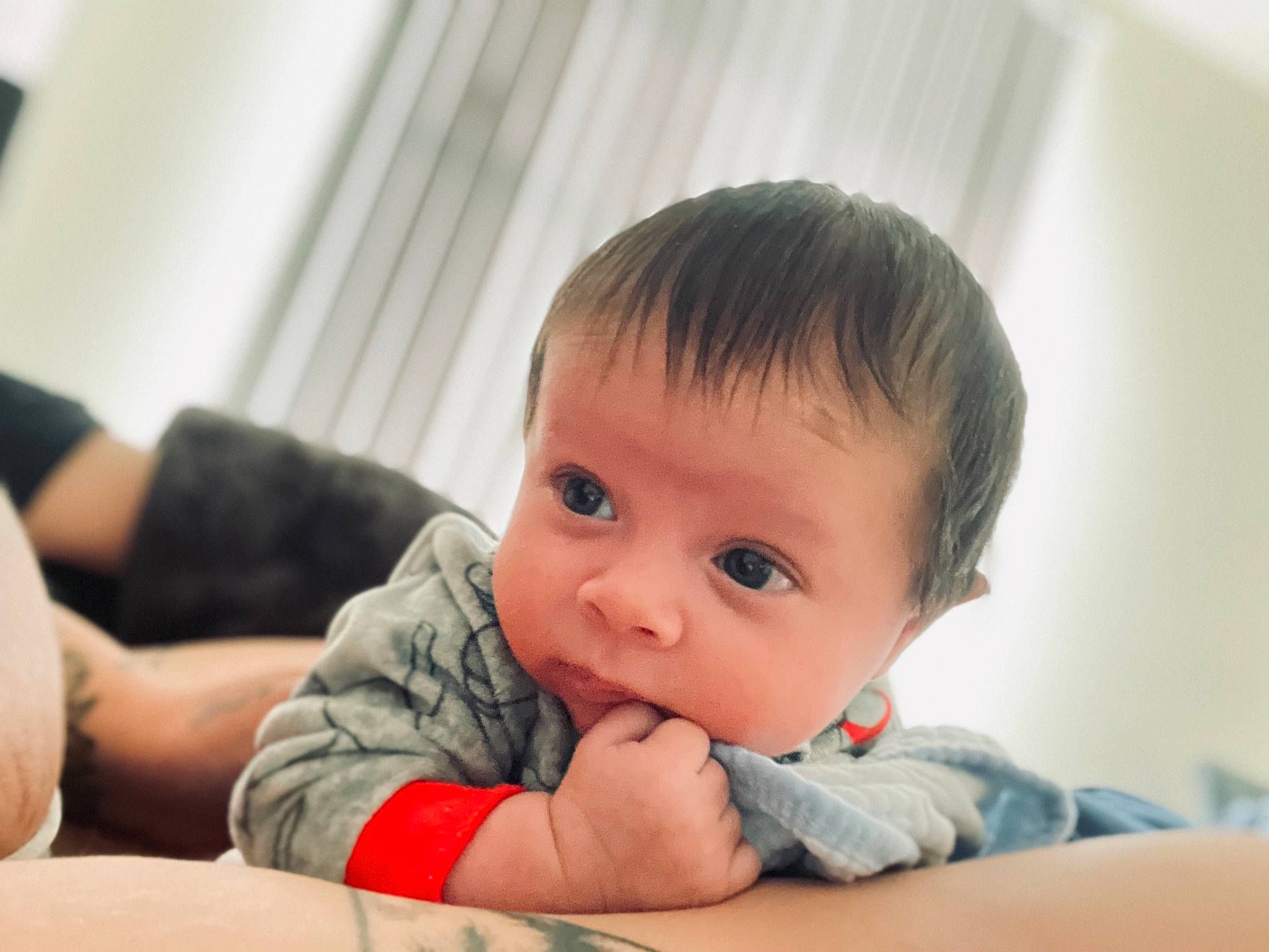 Jiraiya joined the competition — help win amazing prizes! baby, baby_toddler_clothing, cheek, comfort, elbow, eyebrow, finger, flash_photography, flooring, gesture, happy, iris, mouth, neck, nose, person, sleeve, thumb, toddler, tummy_time
