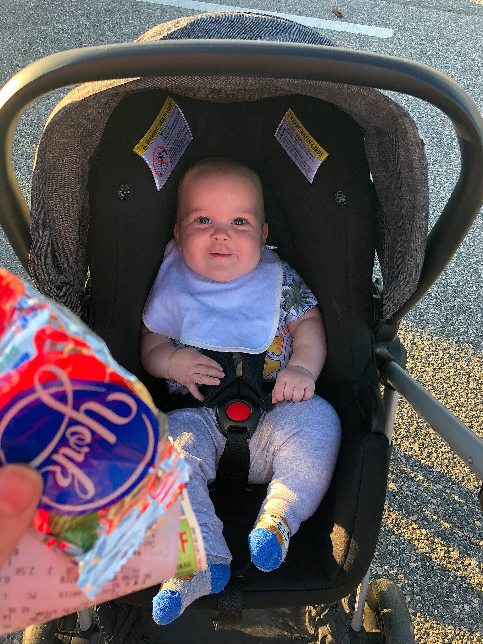 Adan joined the competition — help win amazing prizes! baby, baby_carriage, baby_in_car_seat, baby_products, car_seat, child, comfort, person, product, sitting, toddler