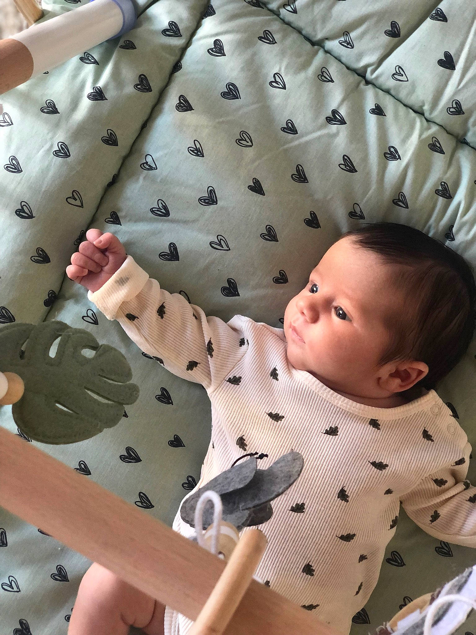 Menzo a rejoint le concours — aidez-le/la à gagner de superbes lots ! baby, baby_products, baby_safety, baby_toddler_clothing, child, comfort, design, gesture, linens, military_camouflage, pattern, person, photograph, polka_dot, product, skin, sleeve, snapshot, textile, toddler