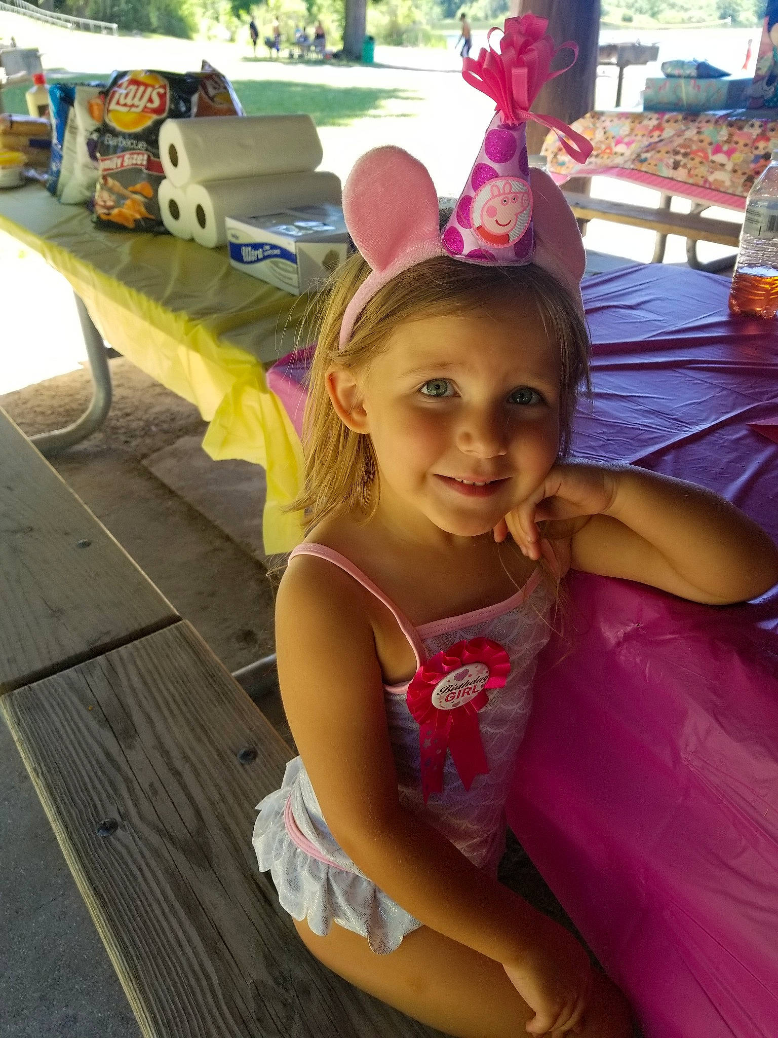 Colette joined the competition — help win amazing prizes! ear, fun, joy, person, smile, vacation