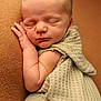 Gabriel a rejoint le concours — aidez-le/la à gagner de superbes lots ! newborn, baby, sleeping, infant, blanket, wrapped, soft, peaceful, face, skin, closeup, portrait, resting, cute, tiny, delicate, child, warm, cozy, indoors