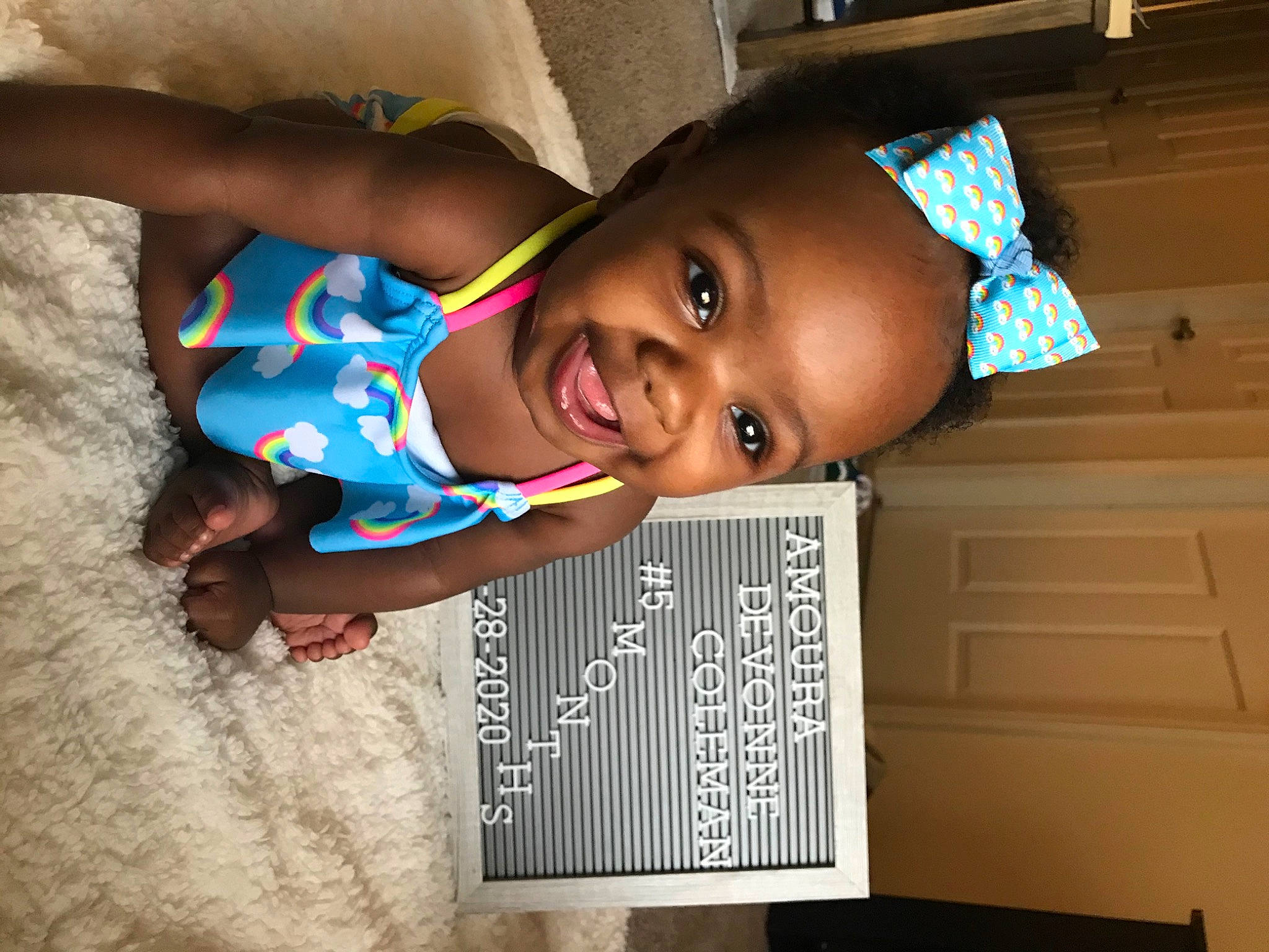 Amoura joined the competition — help win amazing prizes! child, happy, head, joy, person, smile, toddler