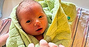 Laneigha joined the competition — help win amazing prizes! newborn, baby, towel, hand, wrapped, infant, skin, person, bed, blanket, soft, cozy, cute, fresh, indoors, portrait, young, human, comfort, nursery