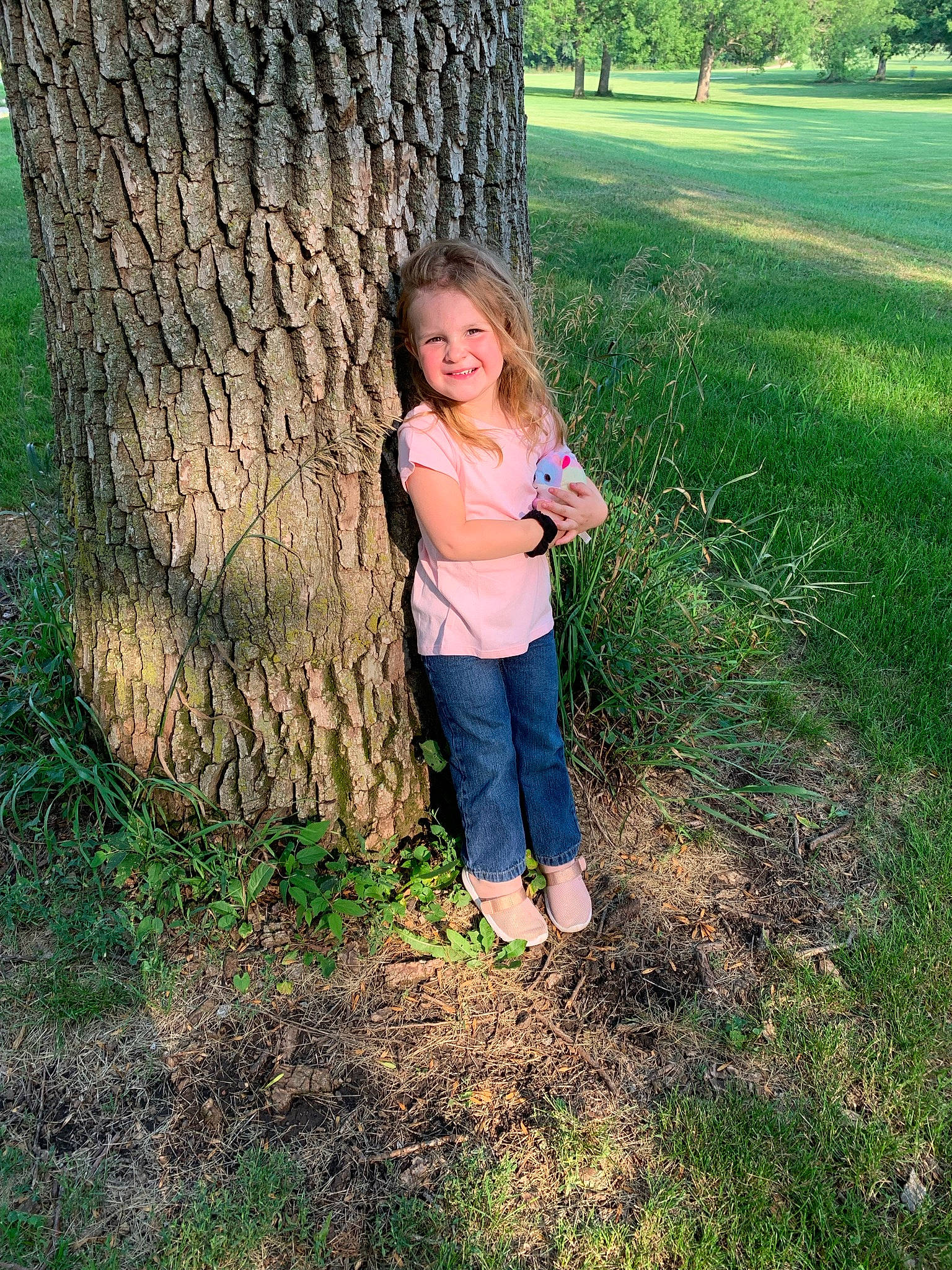 Kaia joined the competition — help win amazing prizes! blond, botany, branch, fun, grass, grass_family, green, happy, human_body, joy, leaf, nature, people_in_nature, person, plant, standing, summer, toddler, tree, trunk
