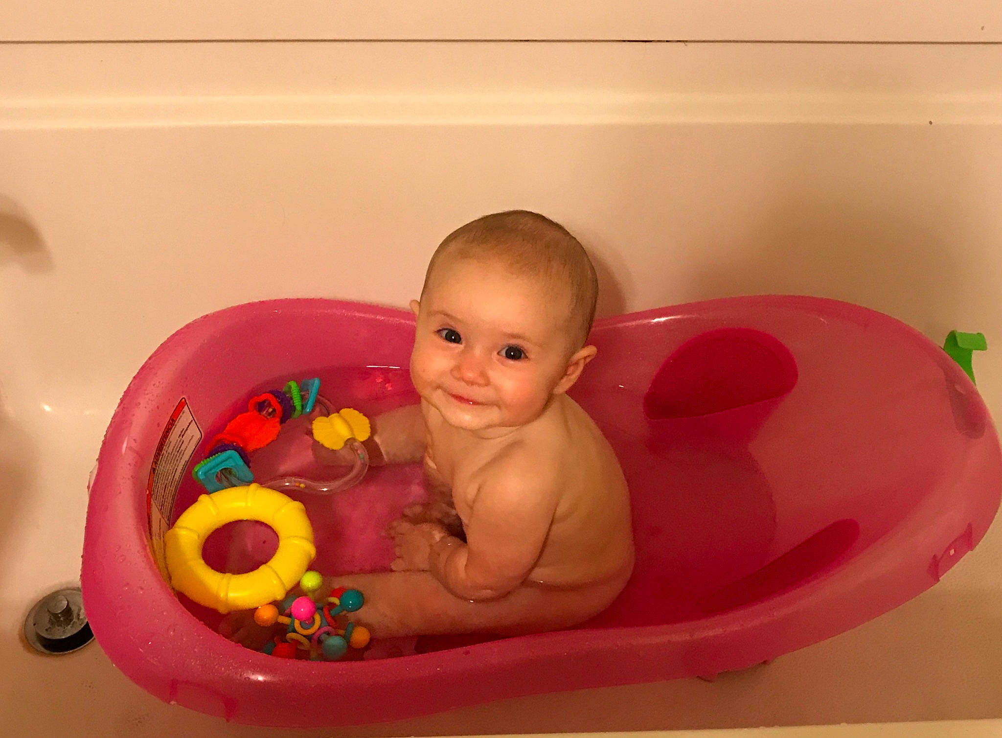 Faye joined the competition — help win amazing prizes! baby, baby_bathing, baby_products, baby_toys, bath_toy, bathing, bathtub, child, joy, person, play, product, toddler, toy