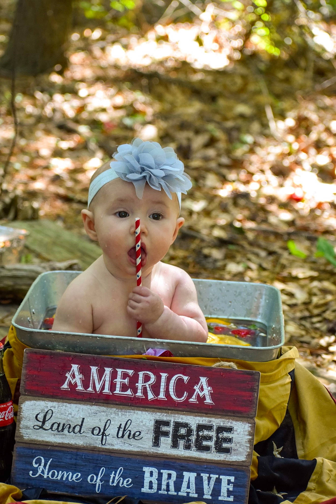 Faye joined the competition — help win amazing prizes! child, headwear, leaf, person, plant, surprise