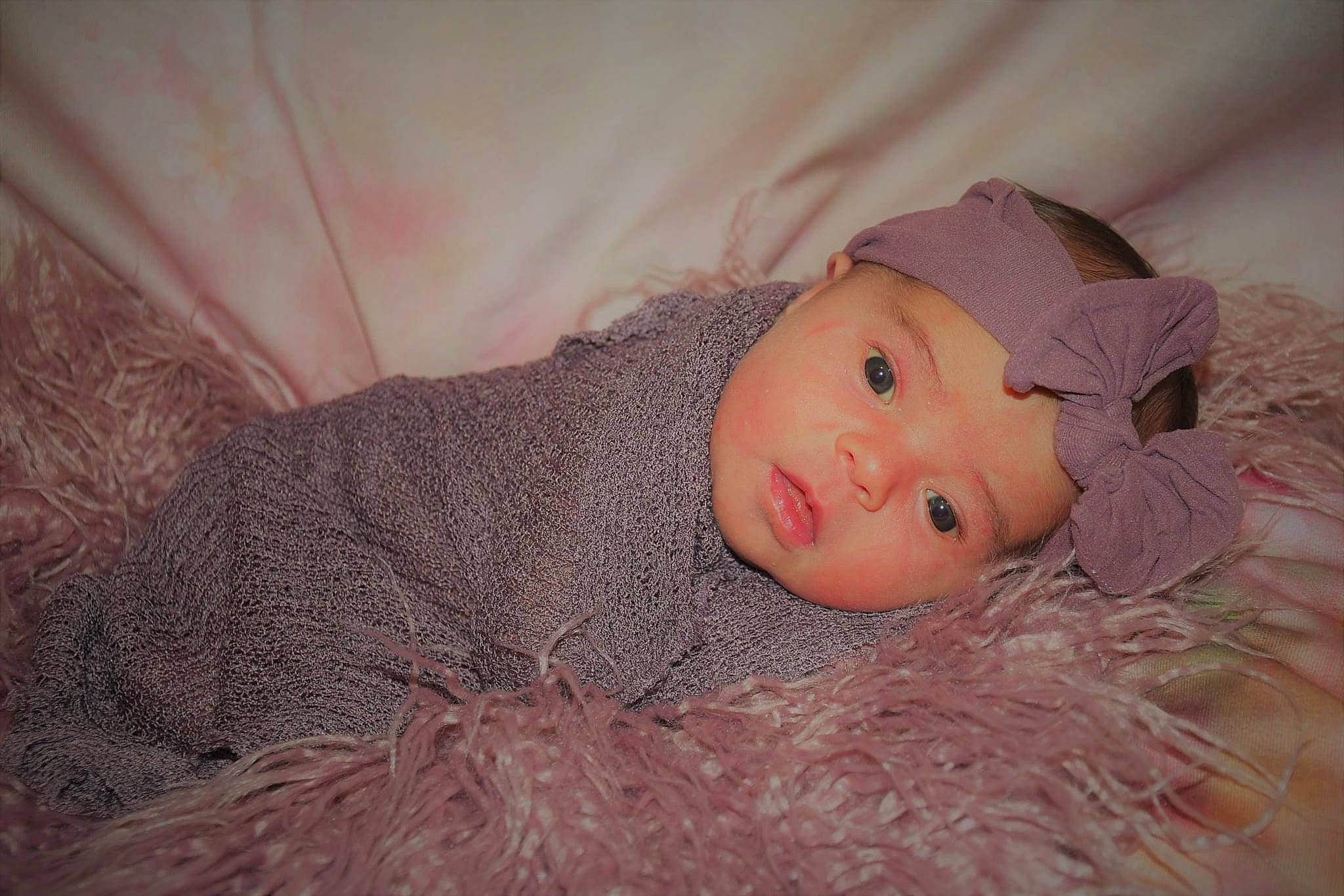 Luna joined the competition — help win amazing prizes! baby, baby_toddler_clothing, cheek, comfort, doll, embellishment, eyelash, fur, grass, headgear, headwear, iris, lip, pattern, peach, person, pink, sleeve, toddler, toy
