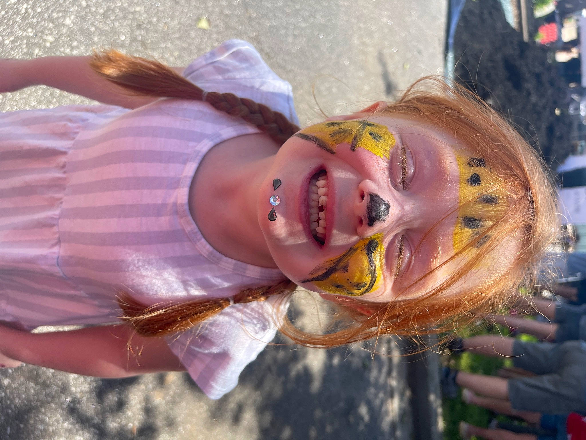 Chloee joined the competition — help win amazing prizes! child, eyewear, fashion_accessory, fun, grass, hair_coloring, happy, joy, laugh, leisure, mouth, person, personal_protective_equipment, recreation, smile, sunglasses, vacation, vision_care, water