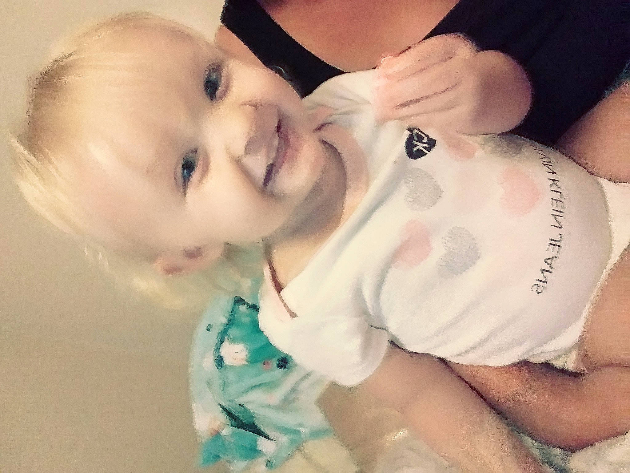 Jackie joined the competition — help win amazing prizes! arm, baby, beauty, blond, cheek, child, ear, eye, face, forehead, hair, hand, head, human, interaction, joy, lip, nose, person, product