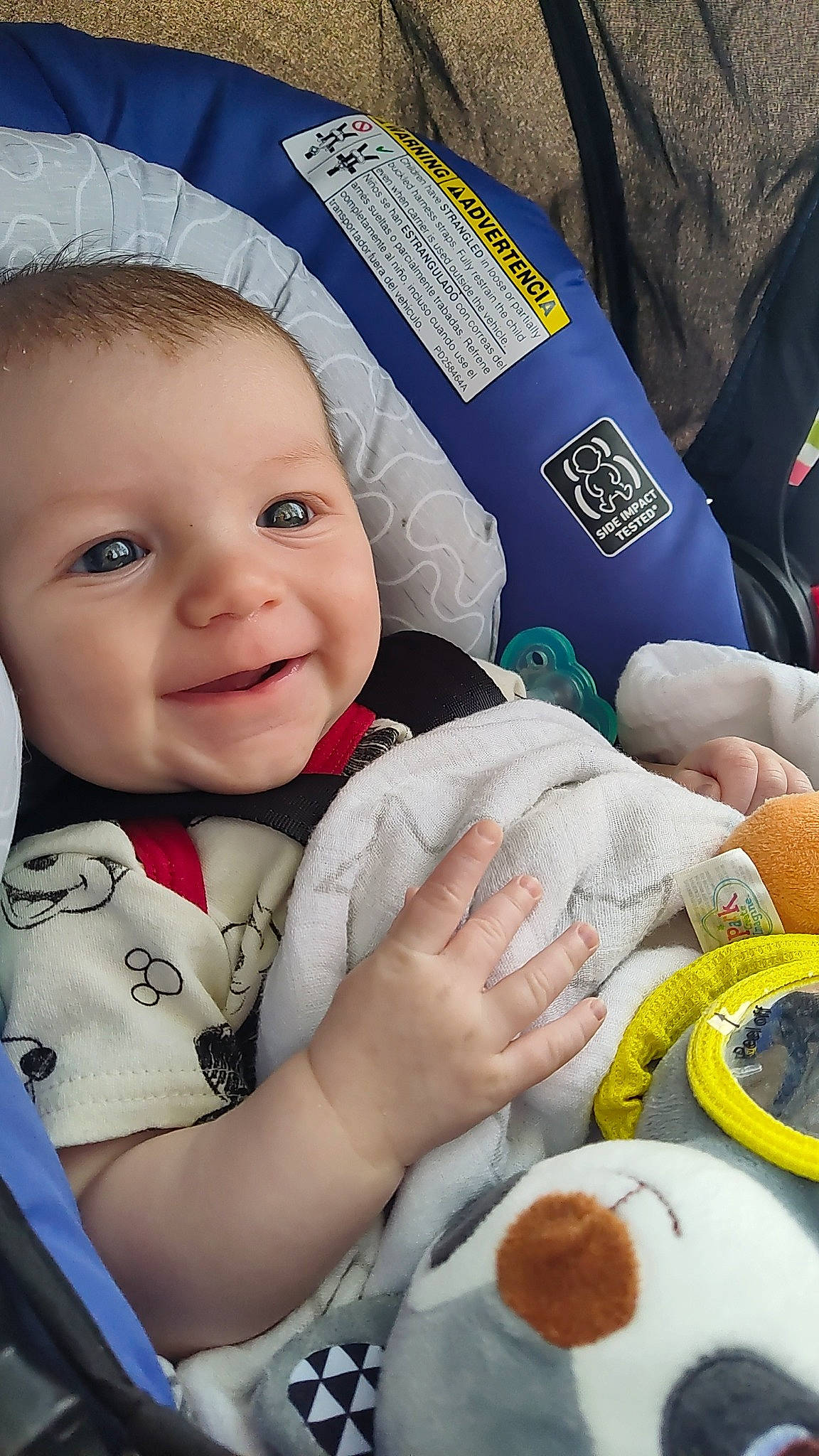 Gavin joined the competition — help win amazing prizes! baby, baby_toddler_clothing, cheek, child, comfort_food, cuisine, dish, finger, food, food_craving, fun, happy, ingredient, joy, junk_food, nail, person, recipe, skin, smile