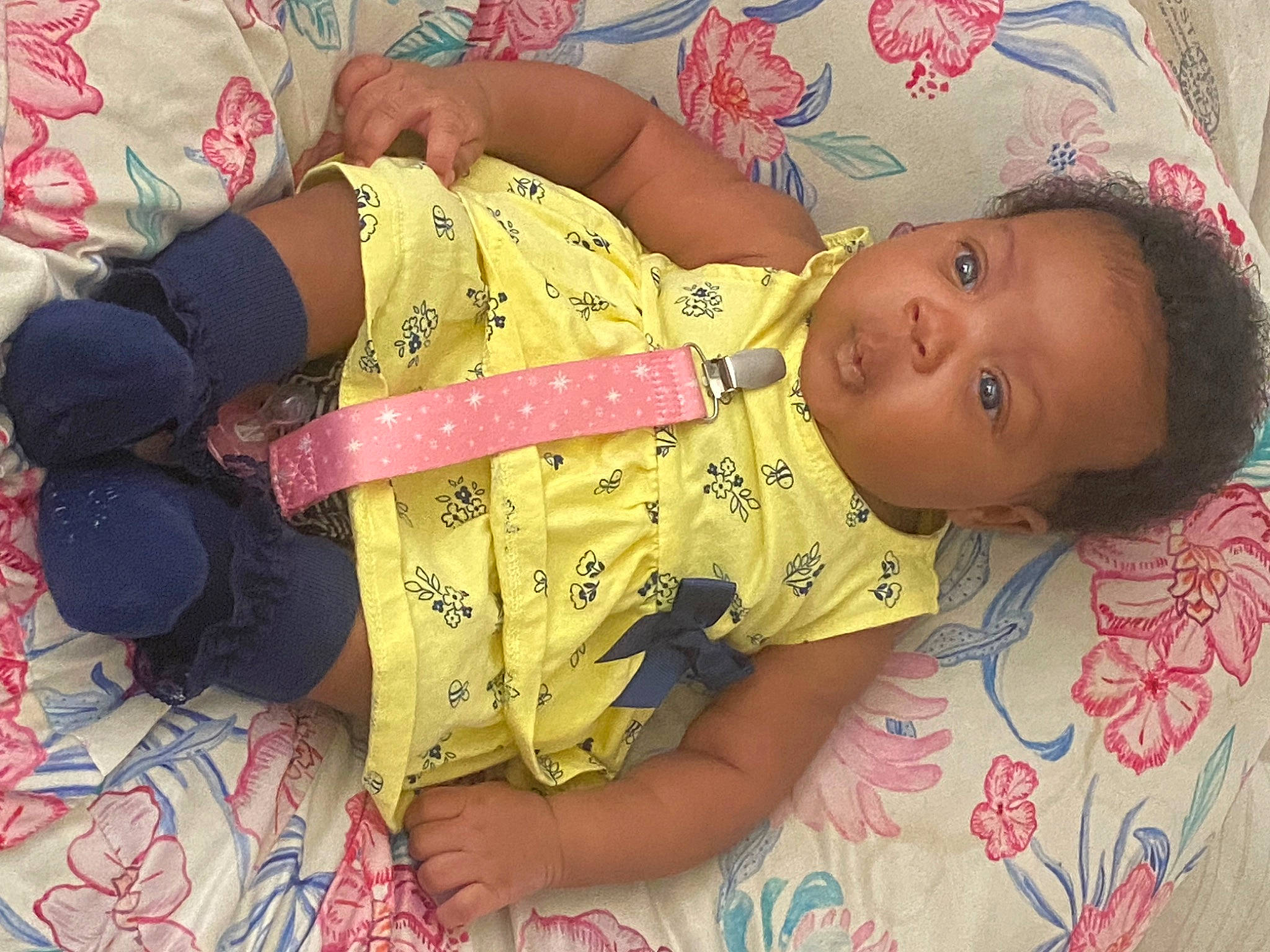 Honesty joined the competition — help win amazing prizes! baby, baby_products, baby_toddler_clothing, bedtime, cheek, child, comfort, facial_expression, happy, head, human_body, linens, nightwear, pattern, person, pink, room, skin, sleeve, textile