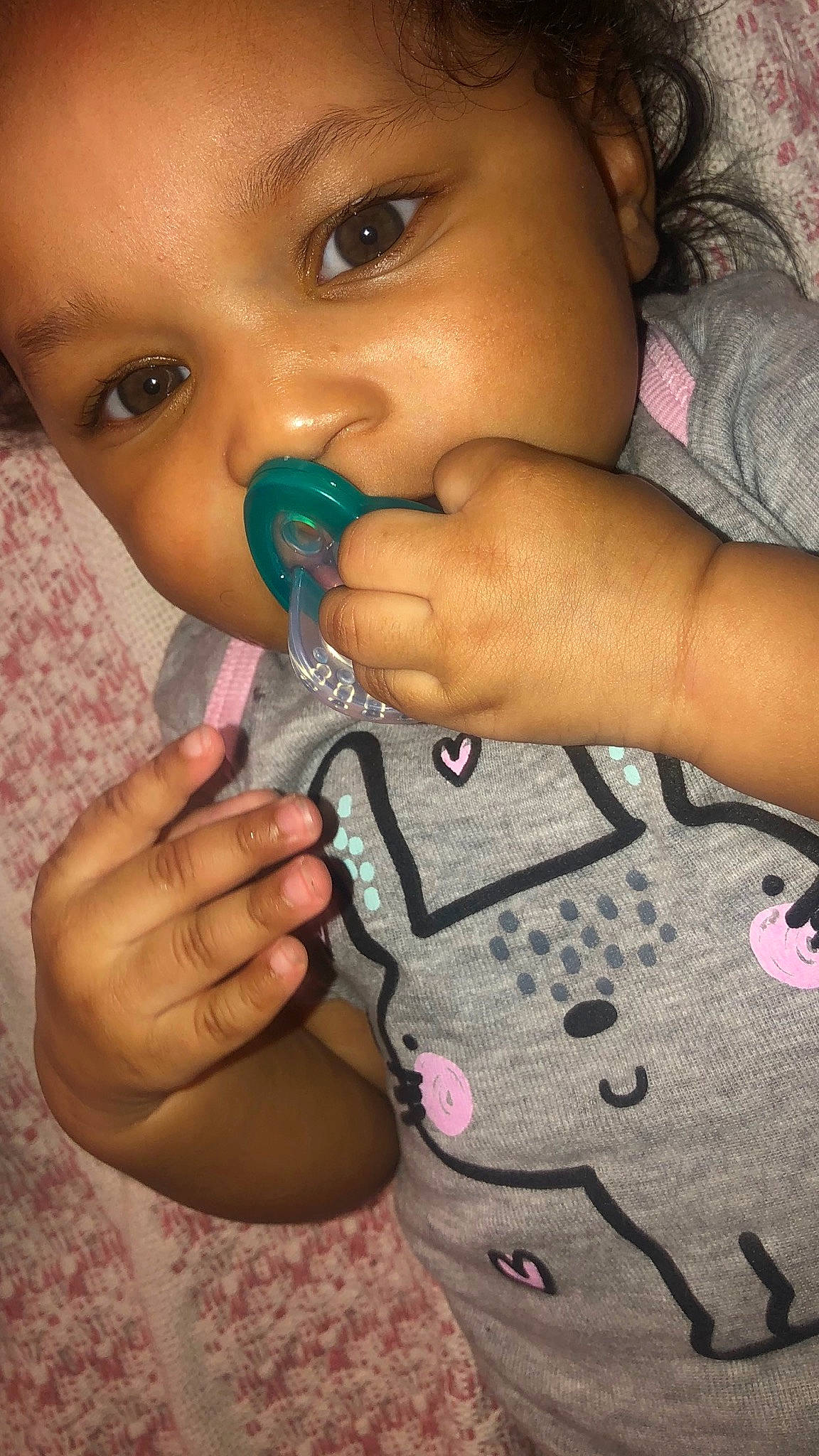 Amiyah Jade joined the competition — help win amazing prizes! baby, cheek, child, ear, eyelash, face, finger, head, lip, mouth, nail, nose, person, skin, thumb, toddler