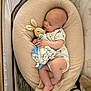 baby, bed, blanket, bunny, child, comfort, crib, cushion, cute, indoor, infant, nursery, onesie, peaceful, plush_toy, resting, sleep, sleeping, soft_toy, toddler