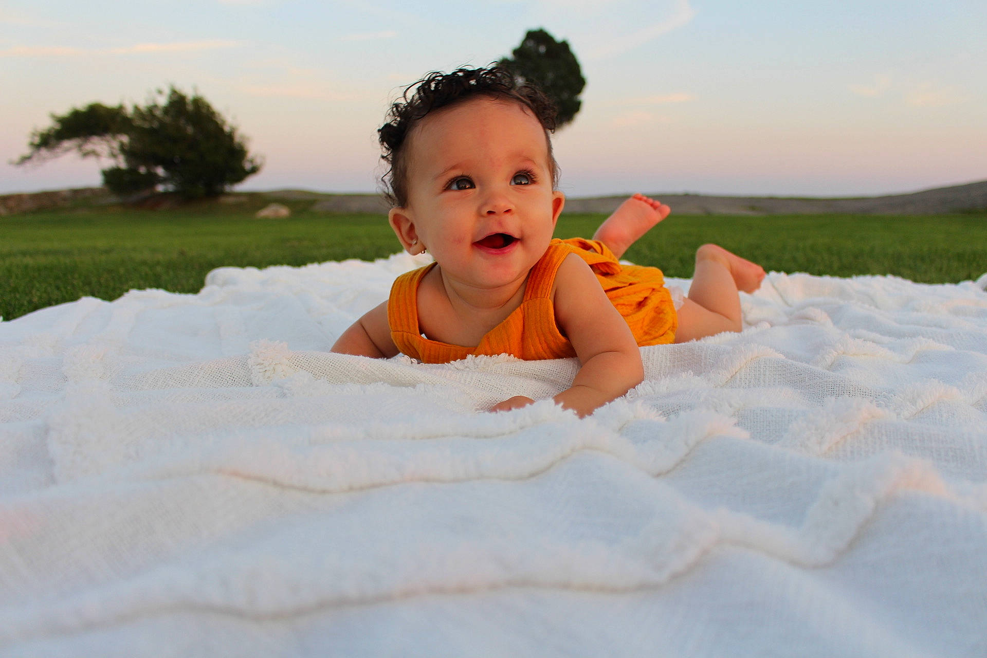 Xyla joined the competition — help win amazing prizes! baby, baby_toddler_clothing, child, cloud, comfort, flash_photography, fun, grass, grassland, happy, landscape, leisure, people_in_nature, person, plant, recreation, sand, sky, smile, toddler