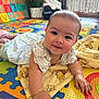baby, child, smiling, face, blanket, playmat, alphabet, colorful, indoor, cute, infant, clothing, person, toddler, soft, happy, floor, home, puzzle, toy