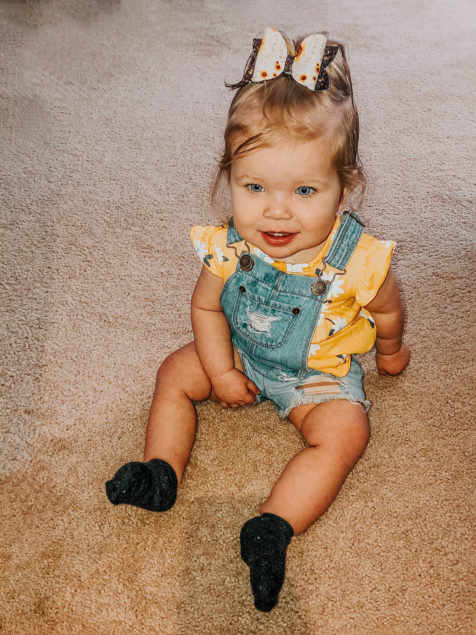 Lili joined the competition — help win amazing prizes! arm, baby, baby_toddler_clothing, blond, cheek, child, child_model, dress, finger, footwear, hand, head, iris, joint, joy, leg, person, photography, shoe, sitting