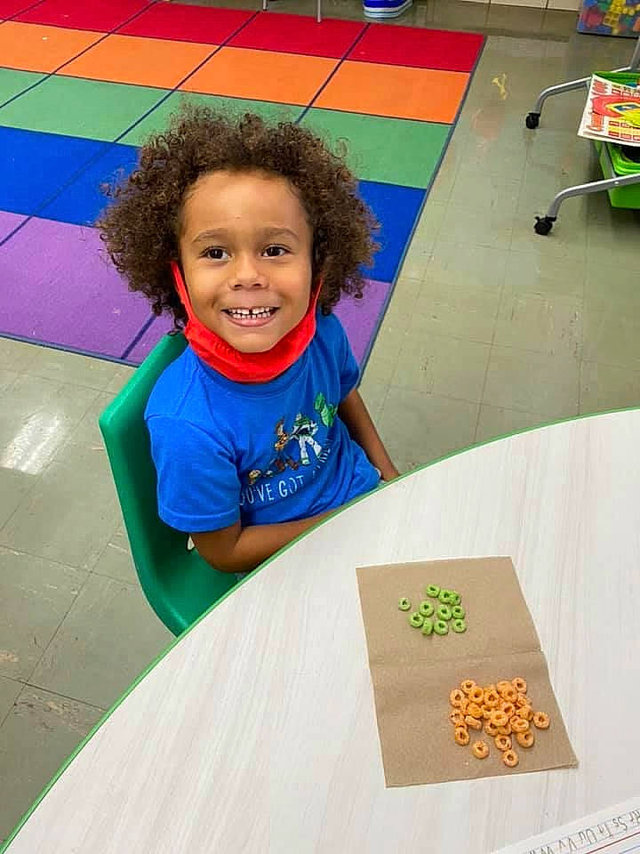 Xyler joined the competition — help win amazing prizes! chair, child, competition_event, electric_blue, event, flooring, fun, games, happy, joy, leisure, logo, person, play, recreation, room, sitting, smile, t_shirt, toddler