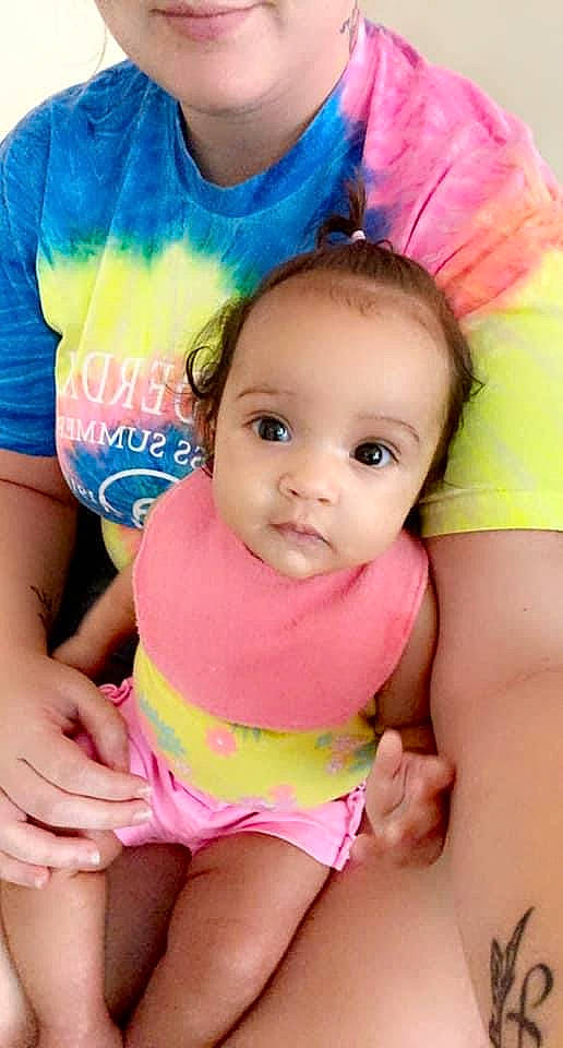 Zamyah joined the competition — help win amazing prizes! baby_toddler_clothing, blue, blurred, cheek, clothing, eye, face, facial_expression, green, happy, head, human, mouth, muscle, organ, person, photograph, product, skin, stomach