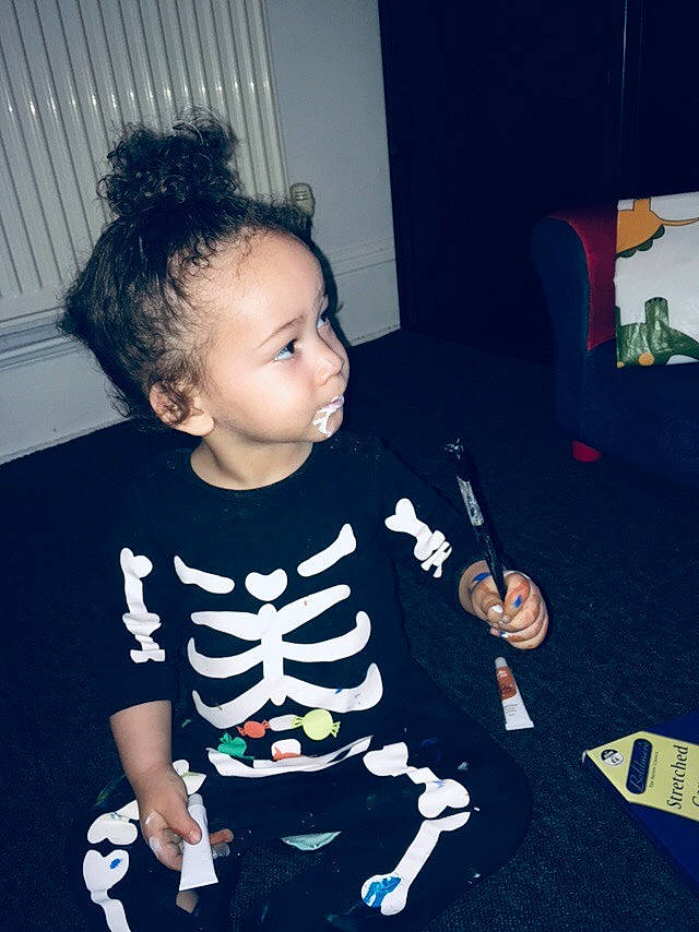 Dontè joined the competition — help win amazing prizes! baby, black_hair, cheek, child, cool, ear, face, fun, head, neck, person, photography, play, skin, snapshot, t_shirt, toddler, top