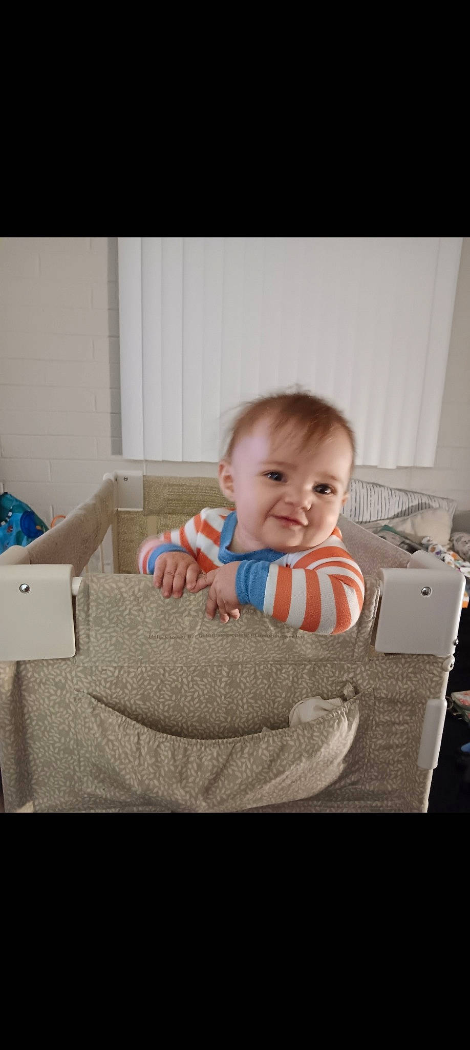 Helena joined the competition — help win amazing prizes! baby, baby_products, baby_toddler_clothing, child, comfort, electronic_device, flooring, fun, happy, joy, linens, pattern, person, play, portrait_photography, room, sitting, sleeve, smile, t_shirt